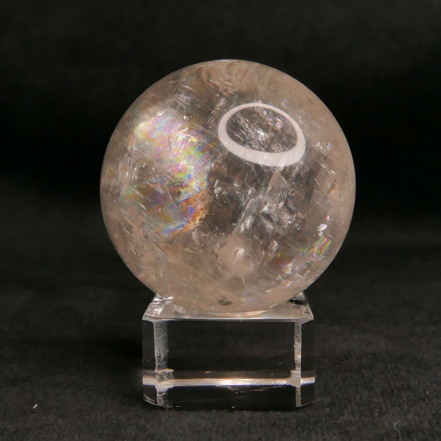 Honey Calcite Sphere with Stand | Snow Heart Crystals - Online Crystal Shop Canada