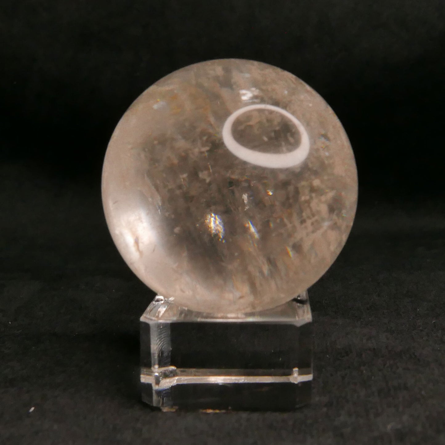 Honey Calcite Sphere with Stand | Snow Heart Crystals - Online Crystal Shop Canada