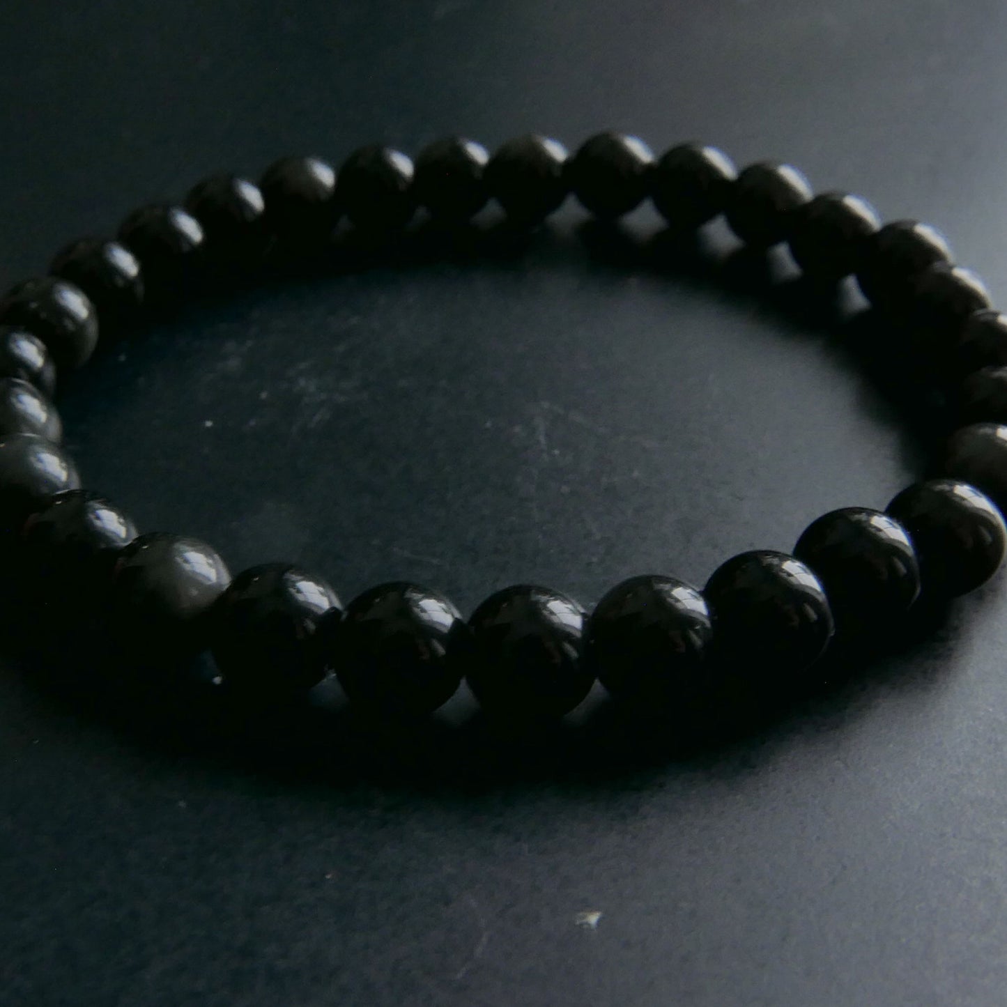 Rainbow Obsidian Bracelet (6-6.5mm) | Snow Heart Crystals - Online Crystal Shop Canada