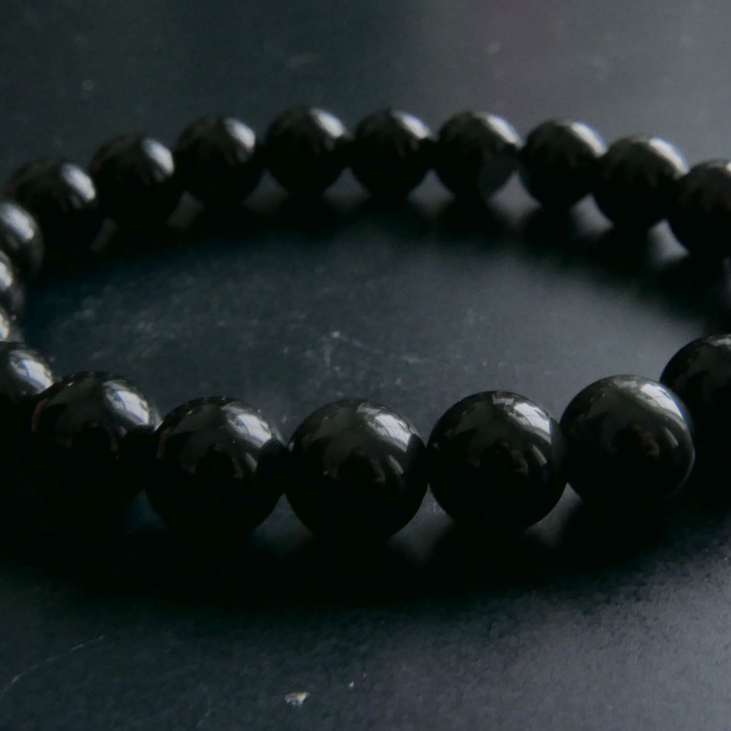 Rainbow Obsidian Bracelet (8-8.5mm) | Snow Heart Crystals - Online Crystal Shop Canada