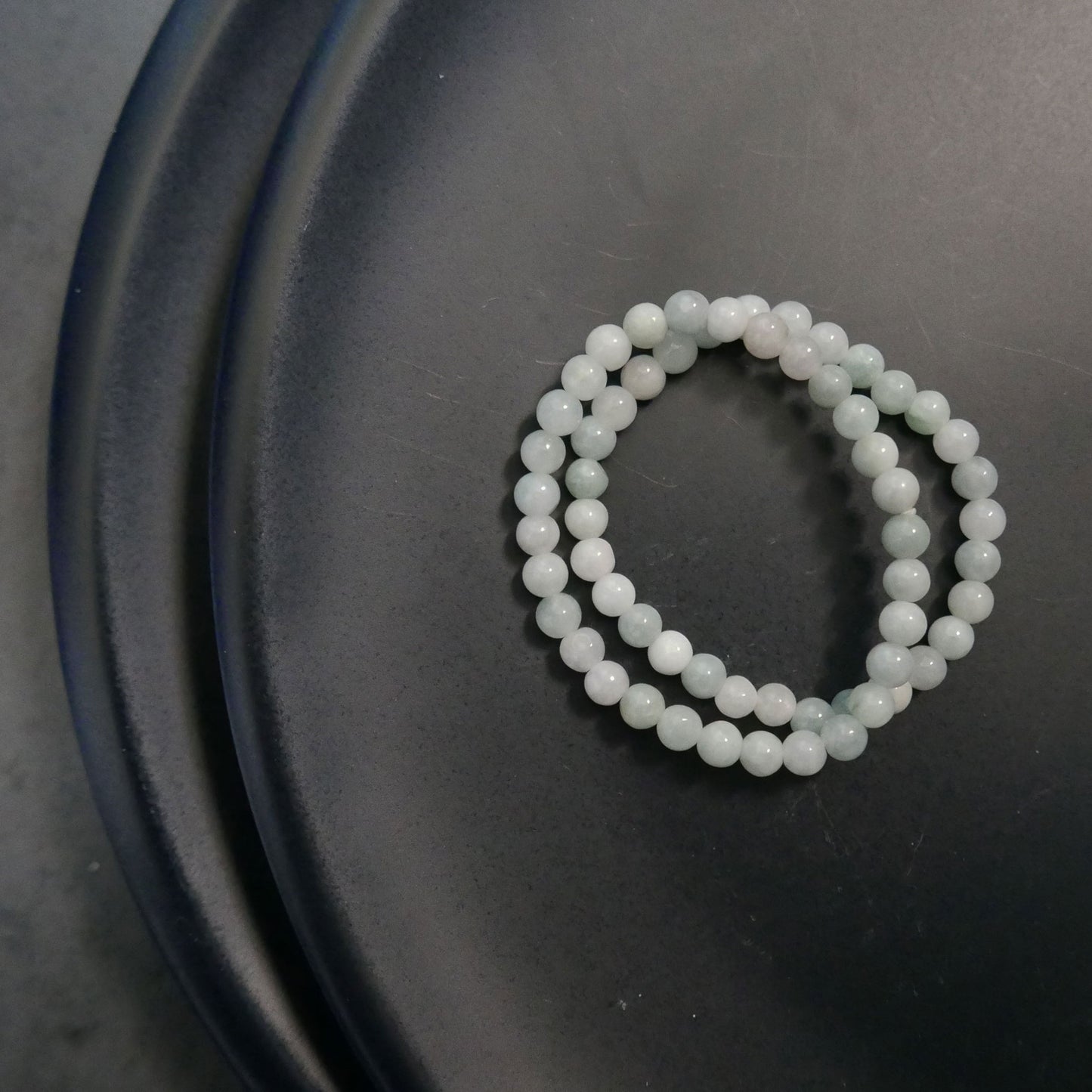 Green Jade Bracelet (5.5-6mm) | Snow Heart Crystals - Online Crystal Shop Canada
