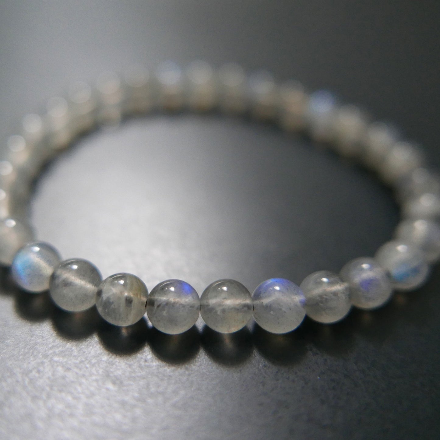 Labradorite Bracelet (6mm) | Snow Heart Crystals - Online Crystal Shop Canada