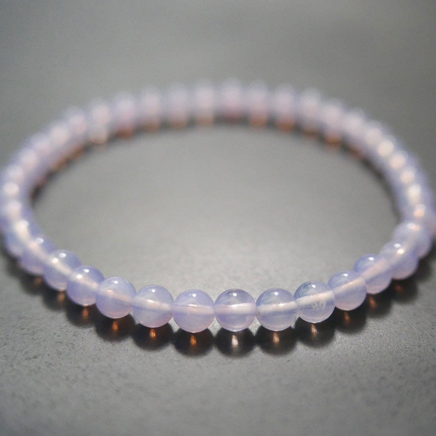 Lavender Moon Quartz Bracelet (4-4.5mm) | Snow Heart Crystals - Online Crystal Shop Canada