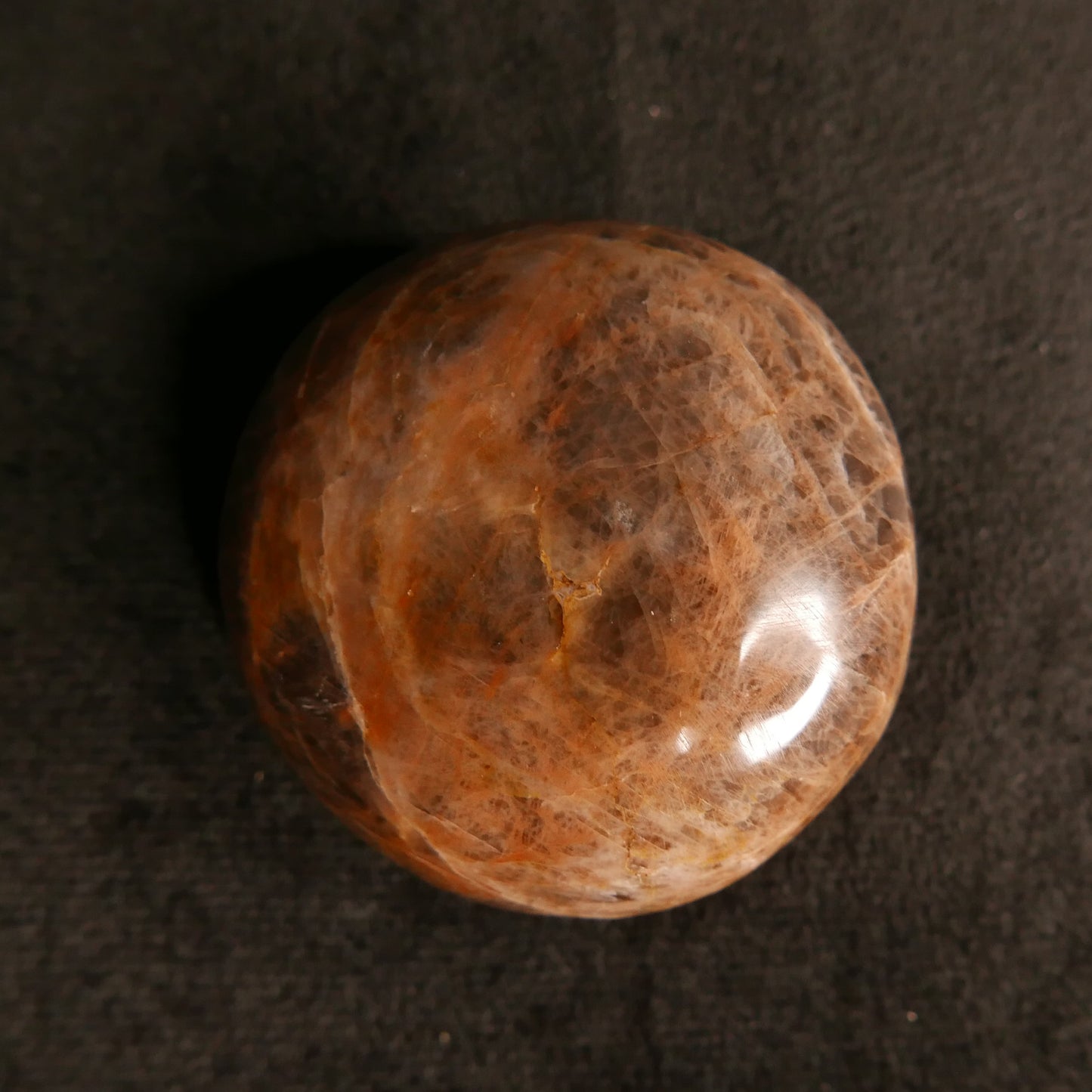 Black Moonstone Palm Stone | Snow Heart Crystals - Online Crystal Shop Canada