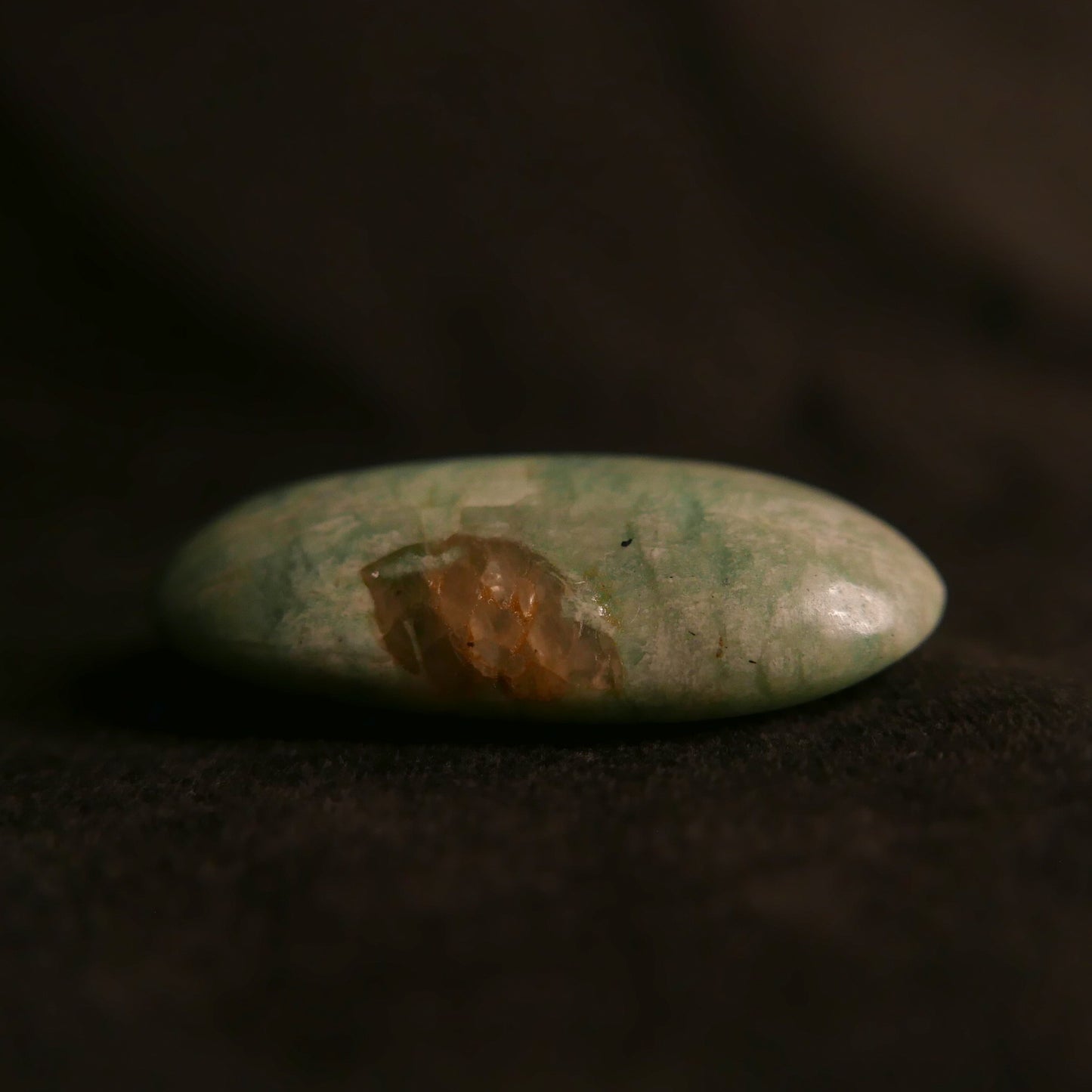 Amazonite Palm Stone | Snow Heart Crystals