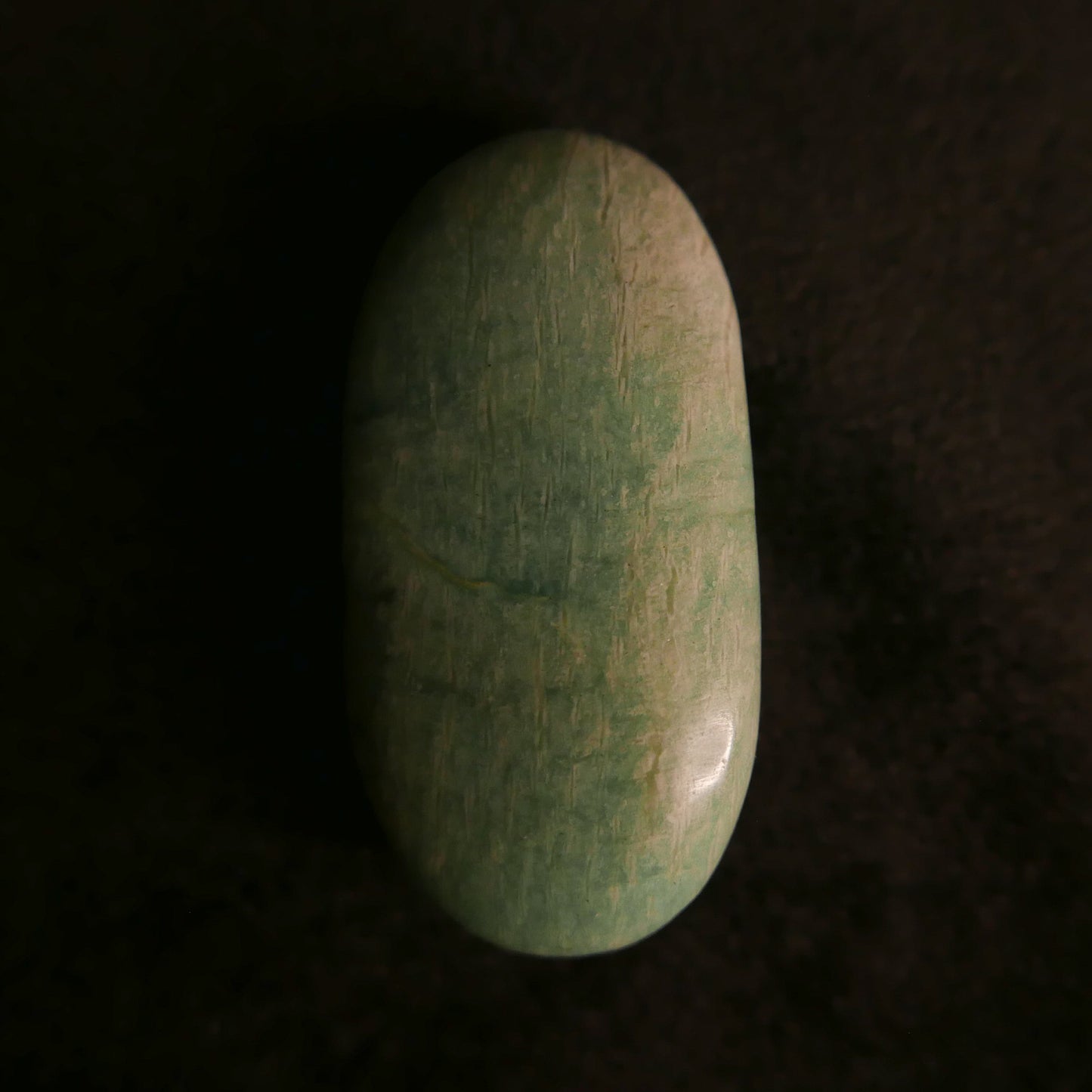 Amazonite Palm Stone | Snow Heart Crystals