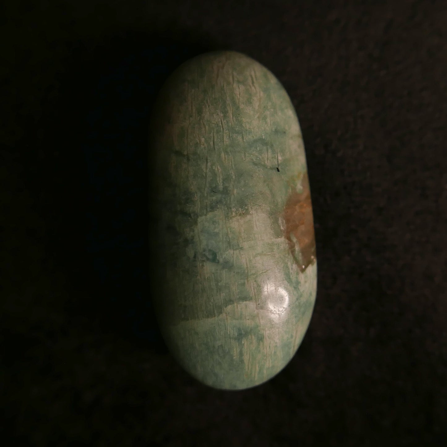 Amazonite Palm Stone | Snow Heart Crystals