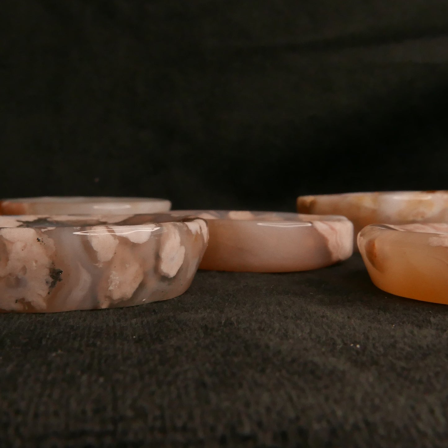 Flower Agate Mini Bowl | Snow Heart Crystals