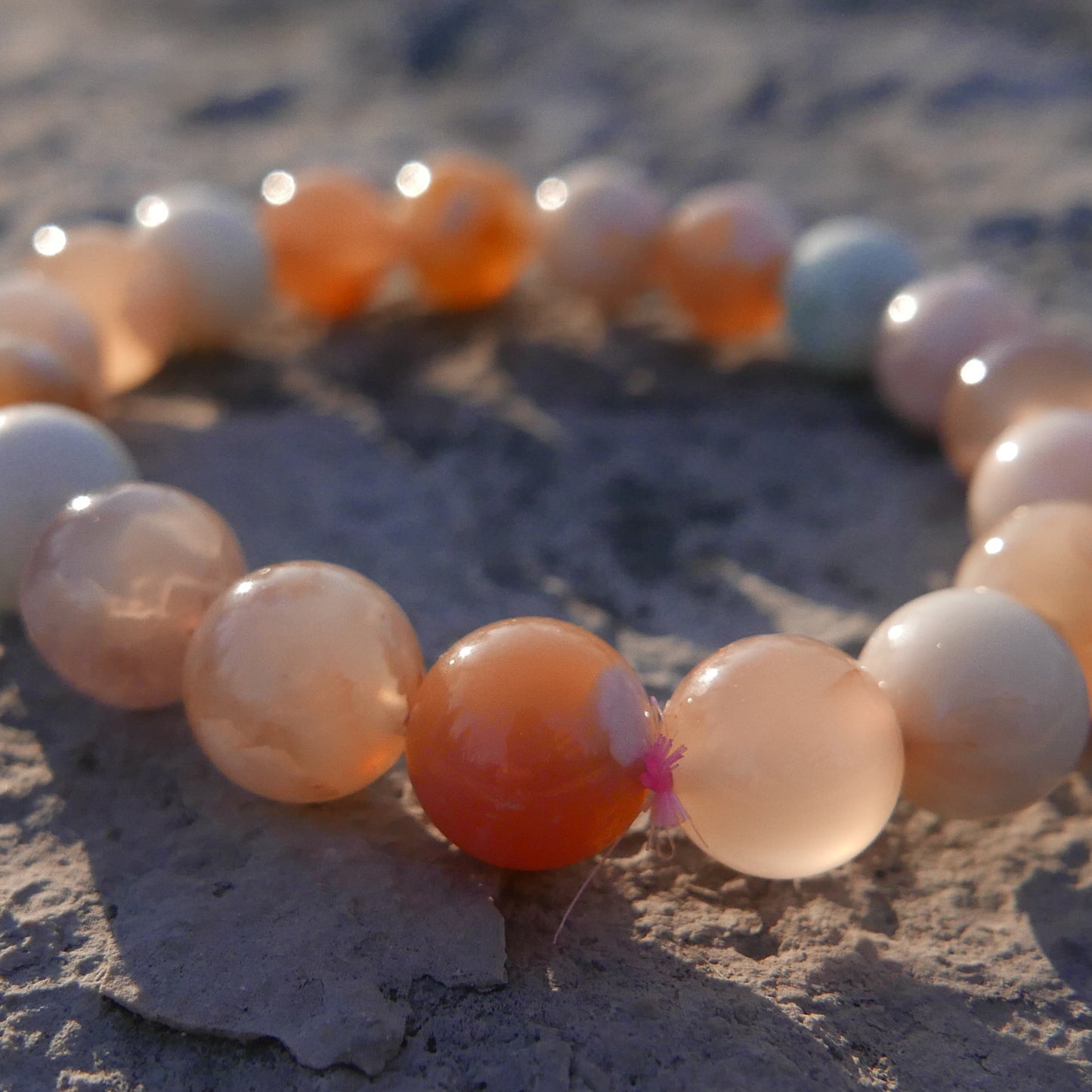 Flower Agate Bracelet | Snow Heart Crystals