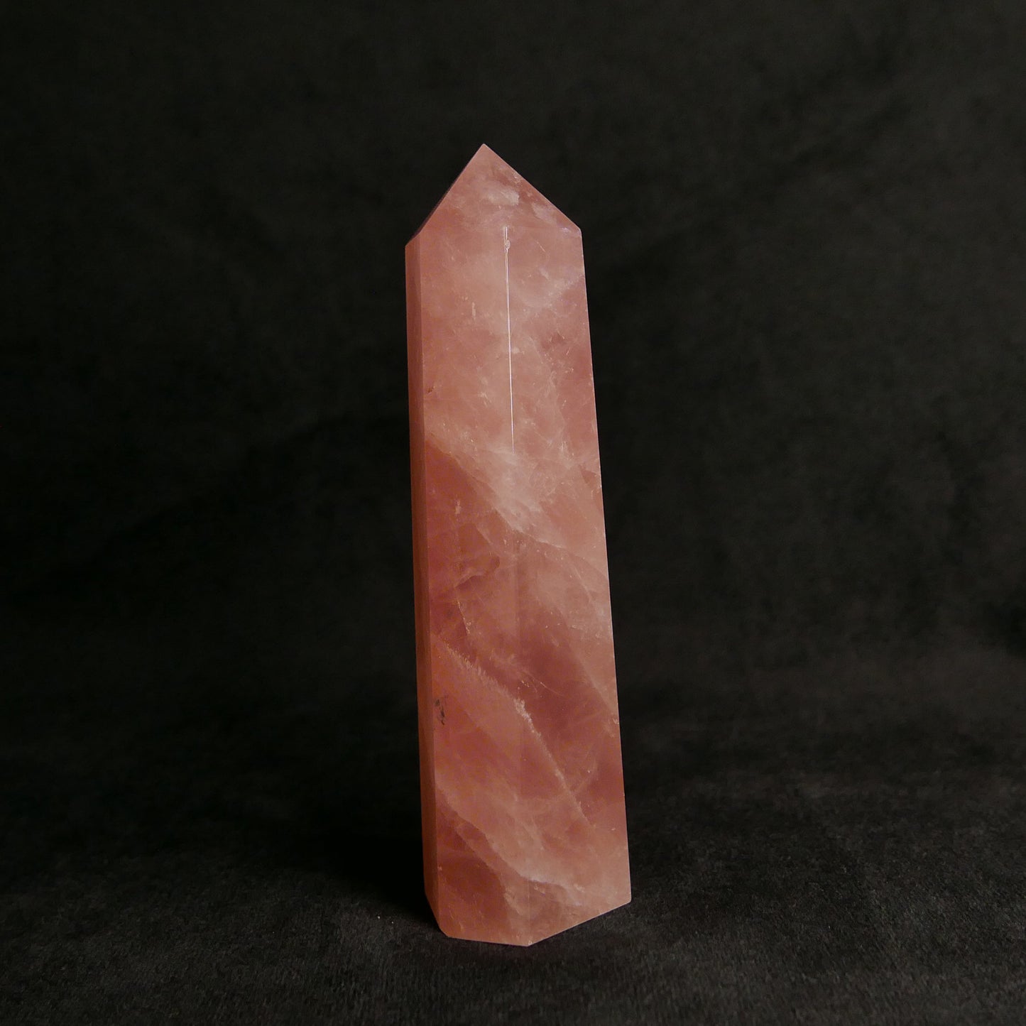 Rose Quartz Tower | Snow Heart Crystals