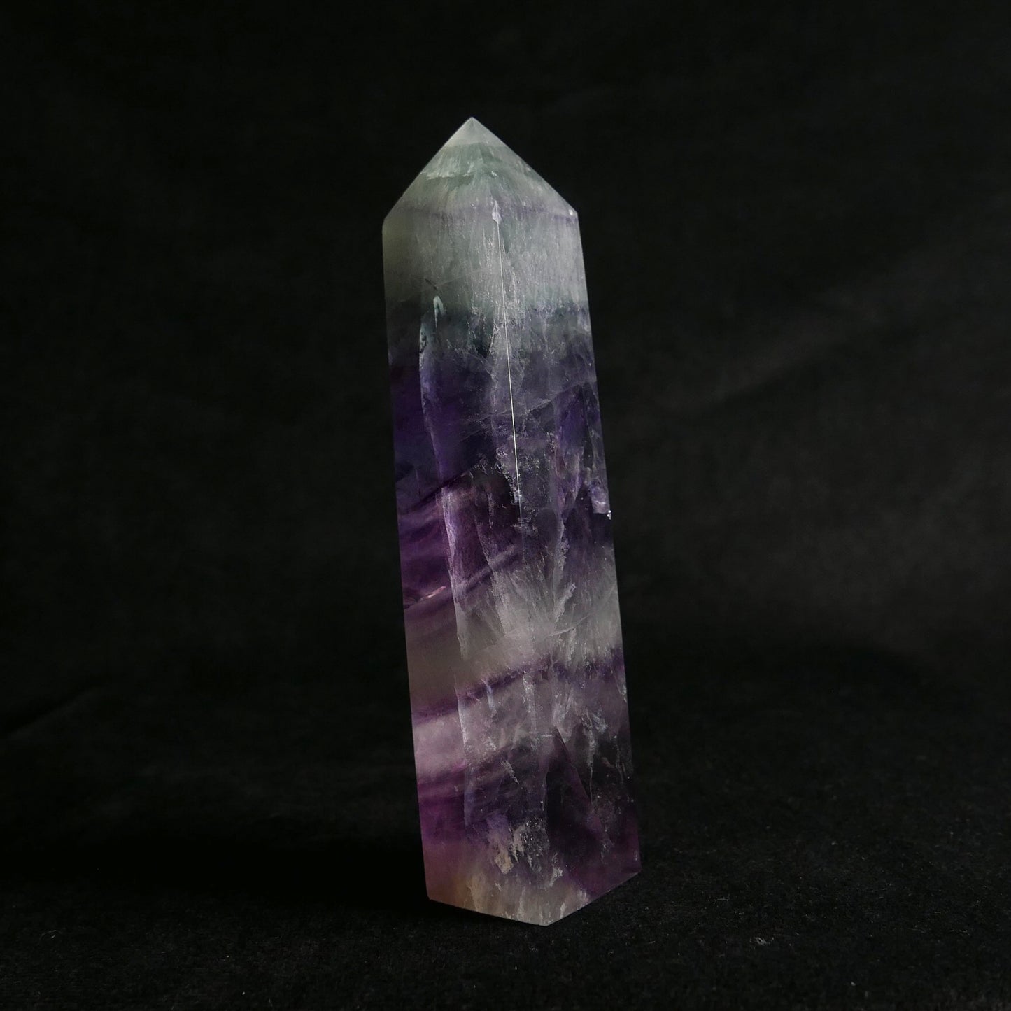 Fluorite Tower | Snow Heart Crystals