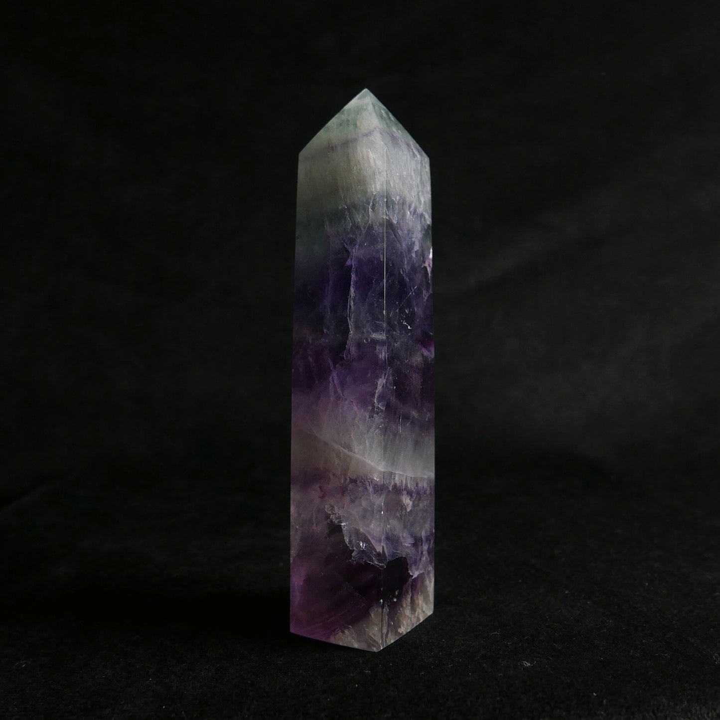 Fluorite Tower | Snow Heart Crystals