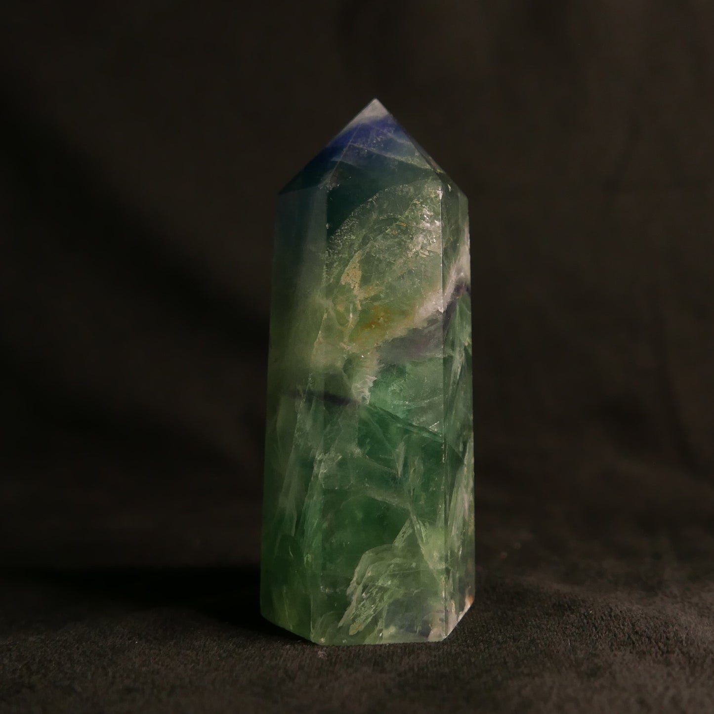 Fluorite Tower | Snow Heart Crystals