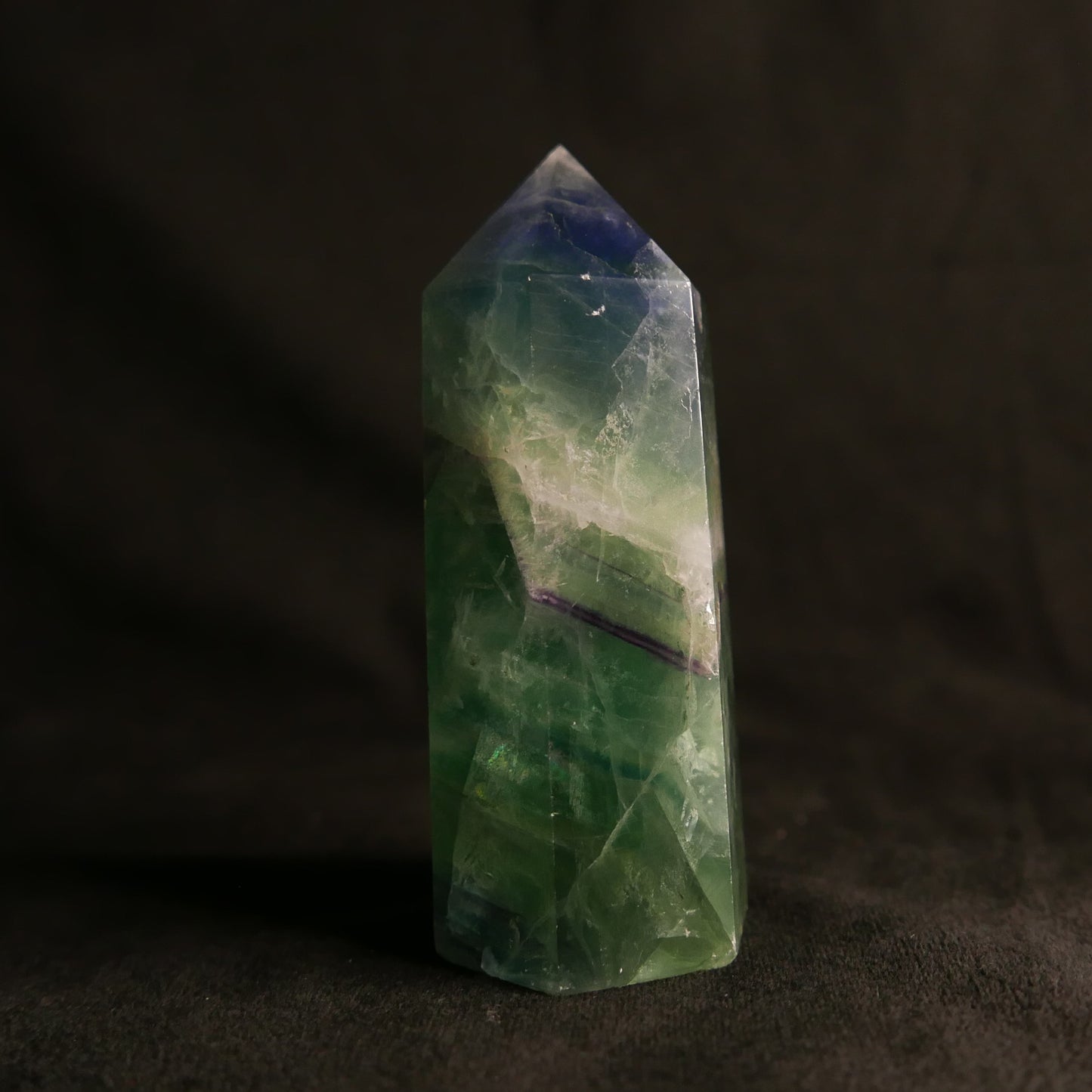 Fluorite Tower | Snow Heart Crystals