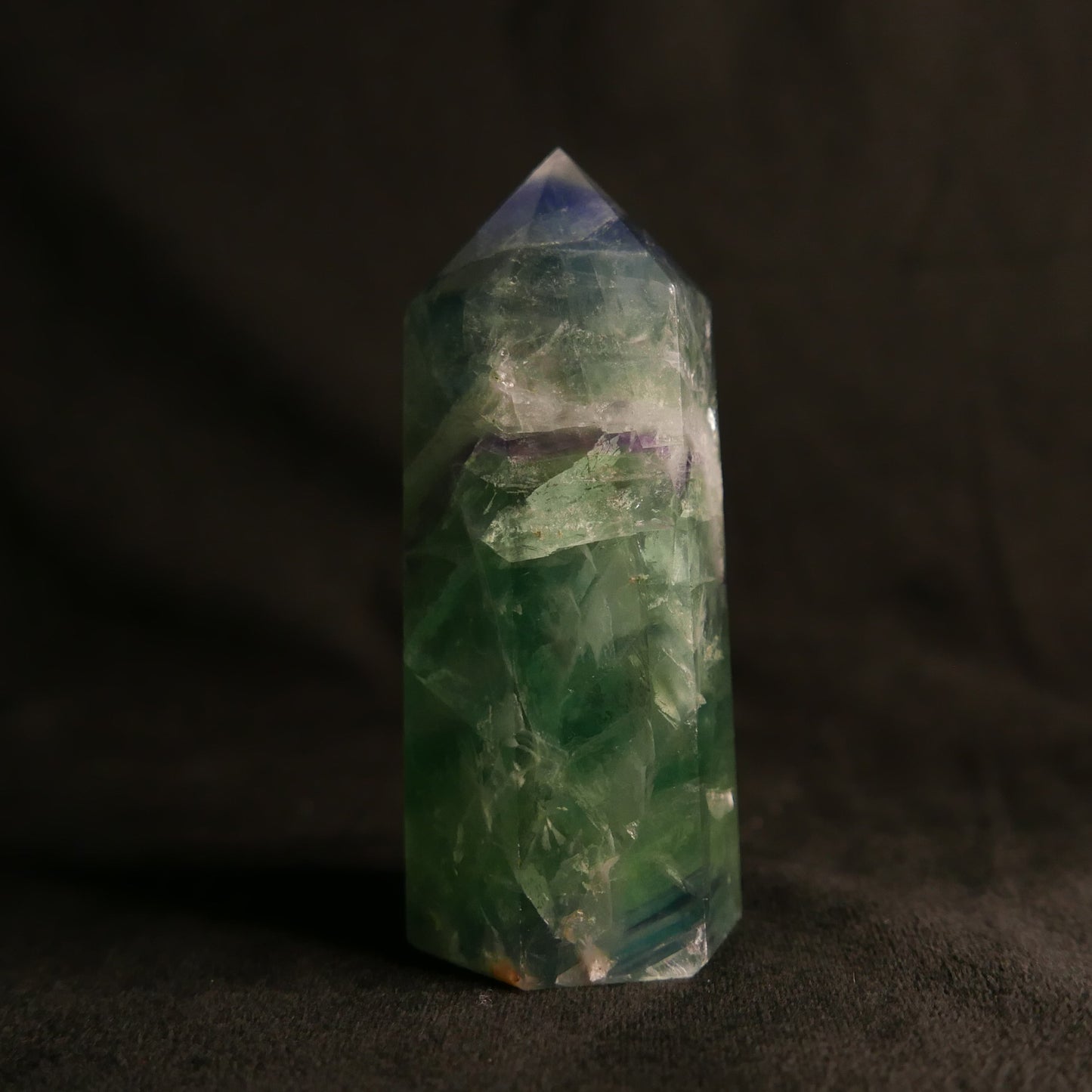 Fluorite Tower | Snow Heart Crystals