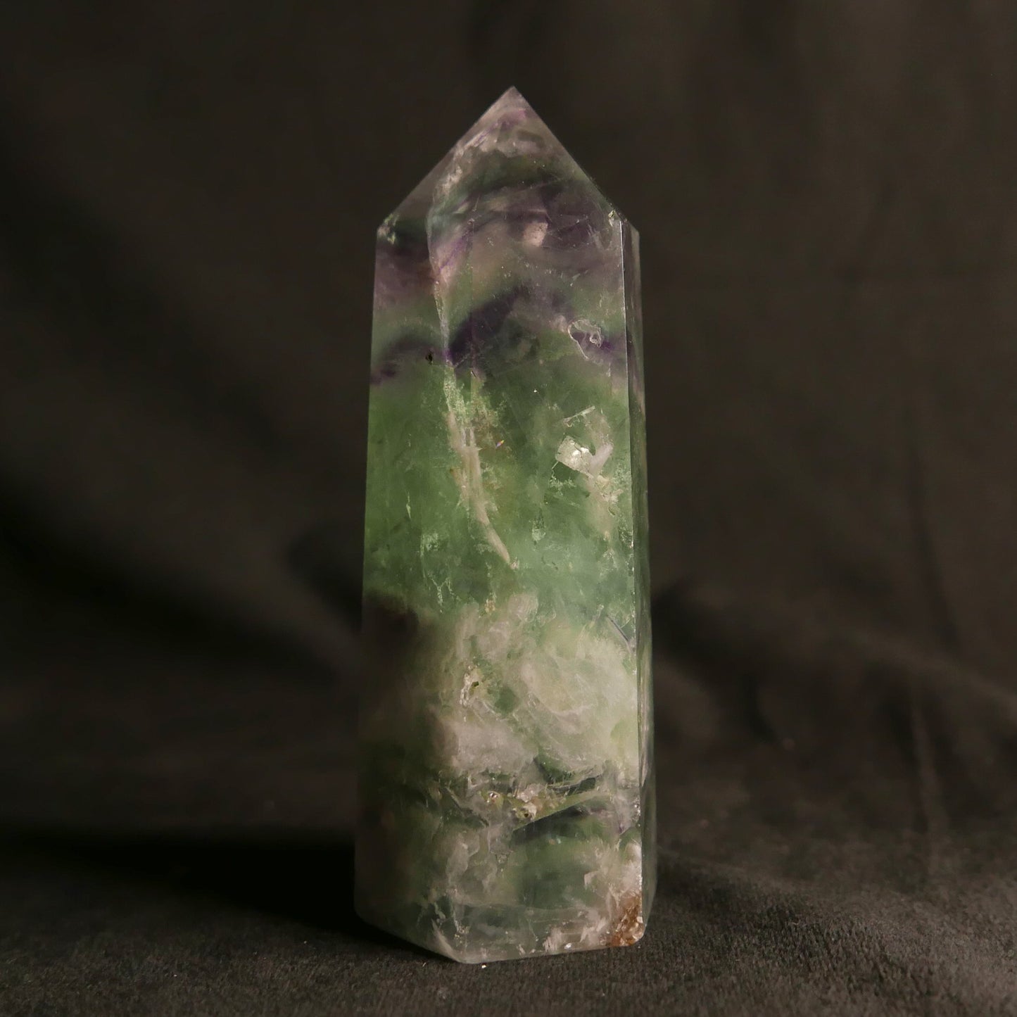 Fluorite Tower | Snow Heart Crystals