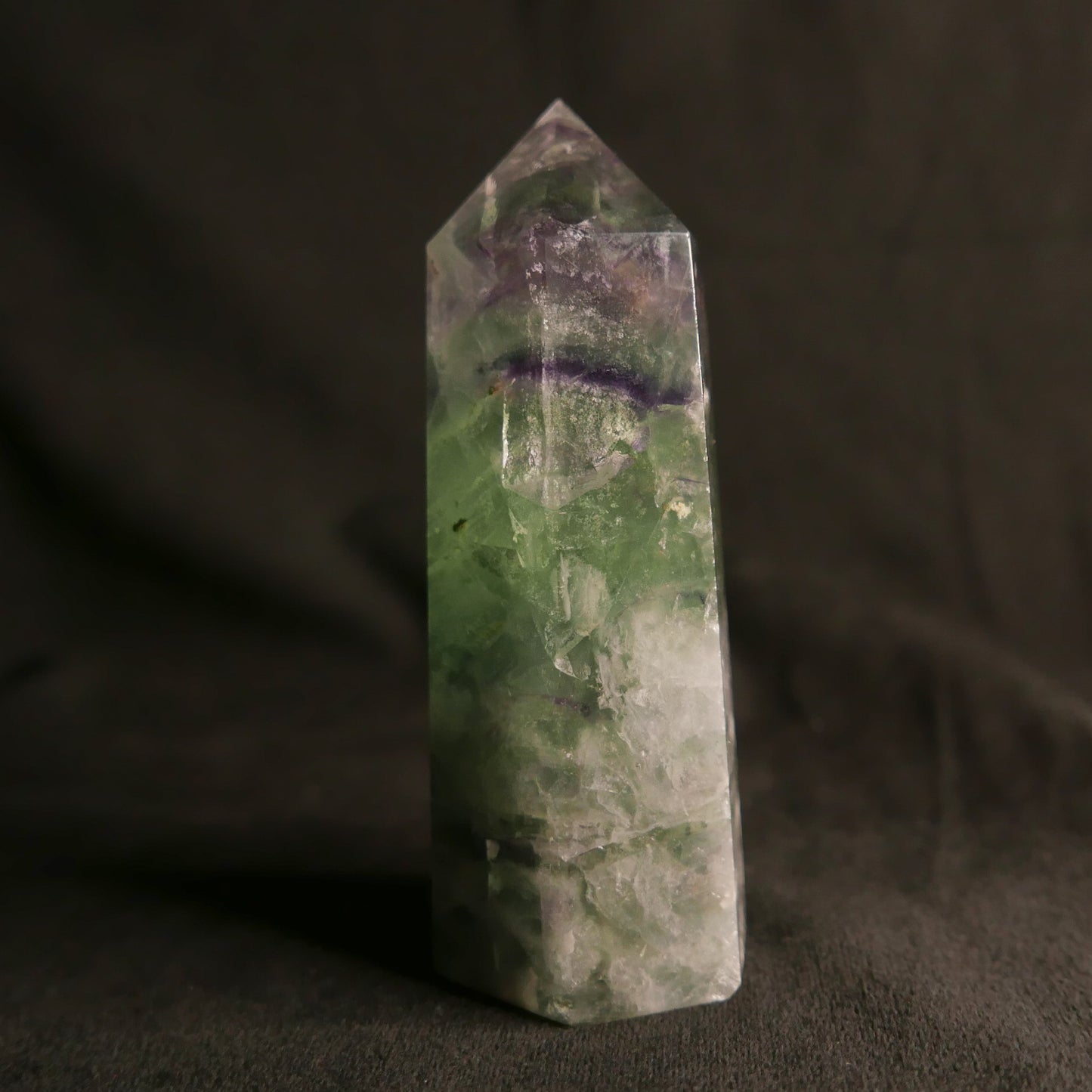 Fluorite Tower | Snow Heart Crystals