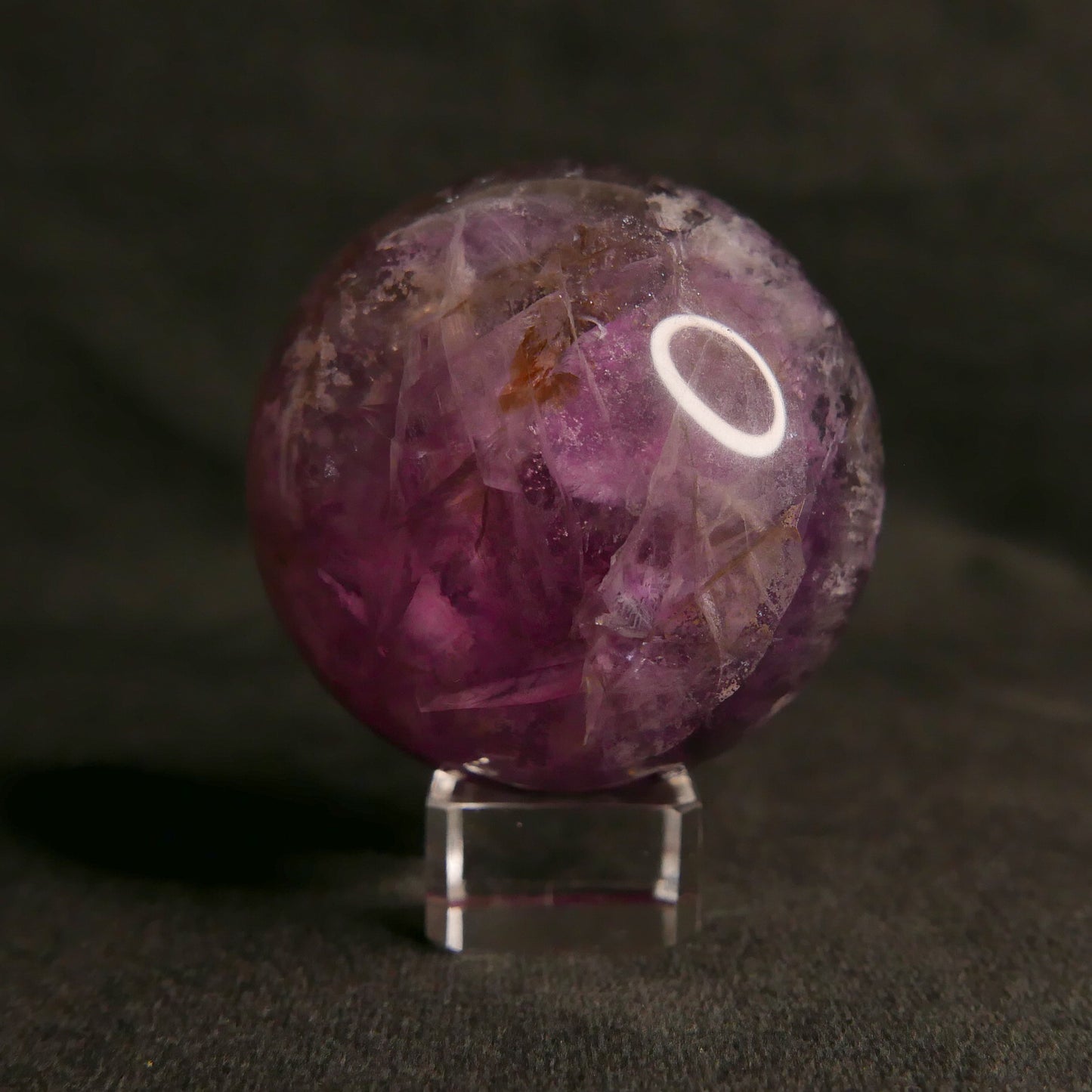 Fluorite Sphere | Snow Heart Crystals