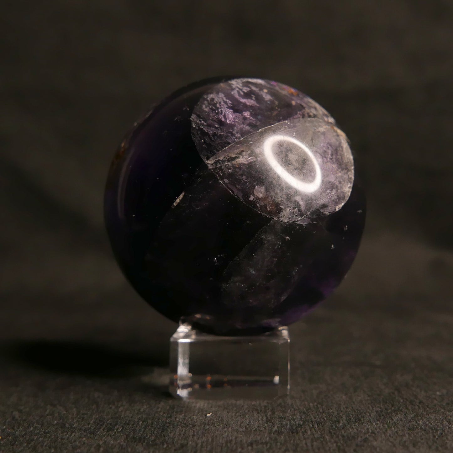 Fluorite Sphere | Snow Heart Crystals
