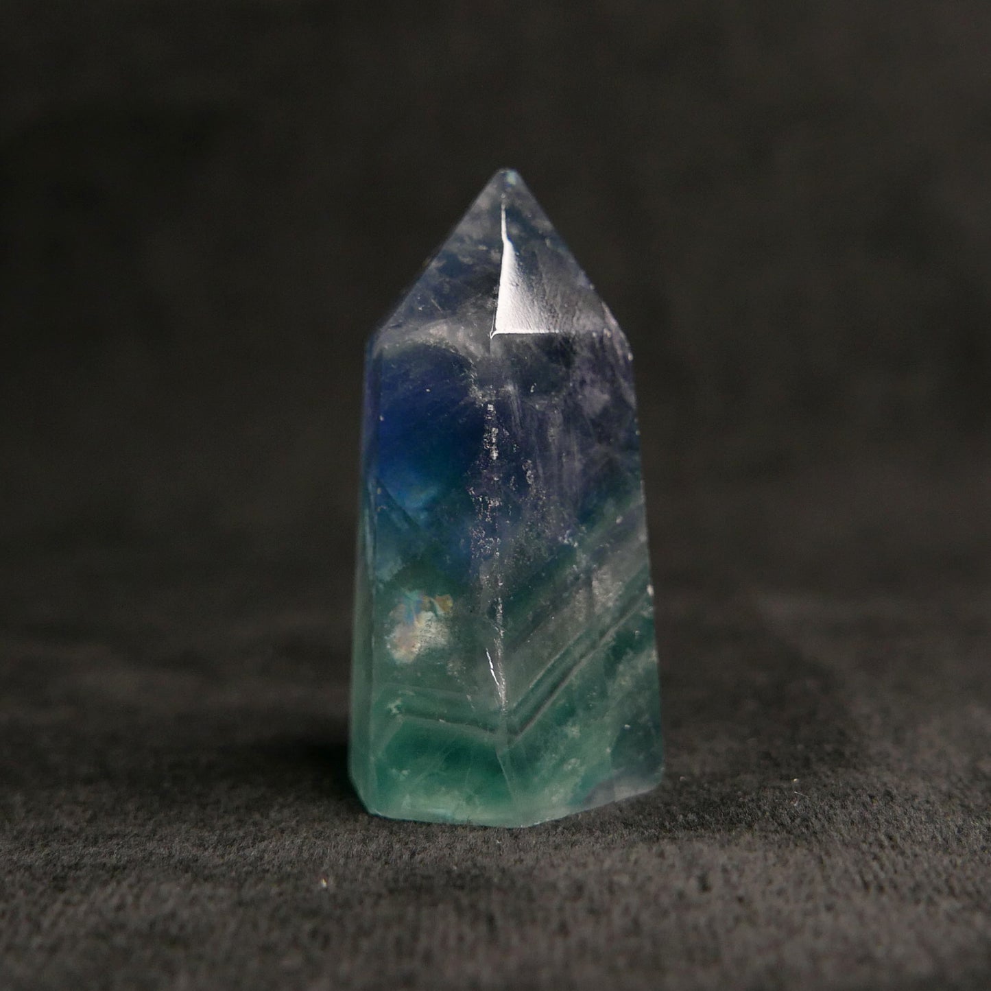 Fluorite Tower | Snow Heart Crystals