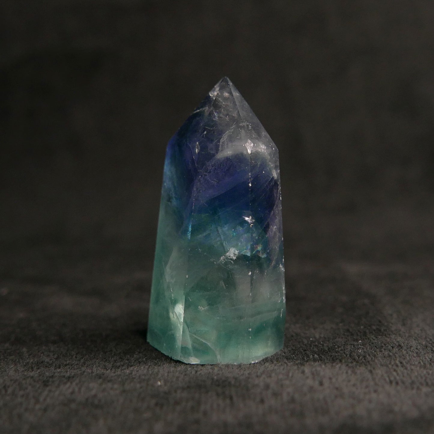 Fluorite Tower | Snow Heart Crystals