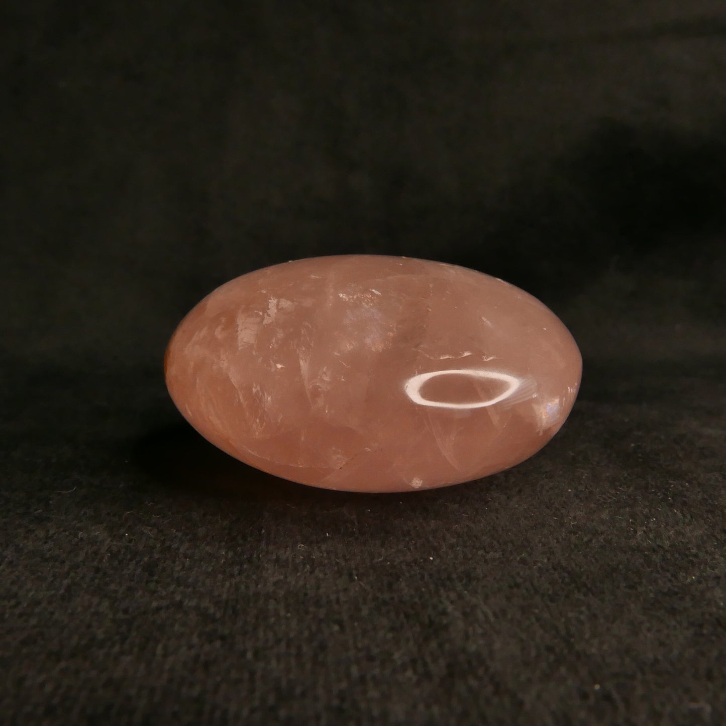 Rose Quartz Palm Stone | Snow Heart Crystals
