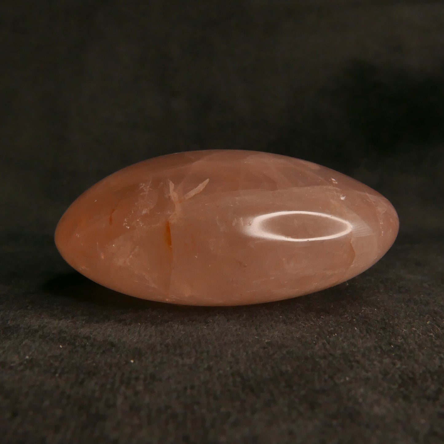 Rose Quartz Palm Stone | Snow Heart Crystals