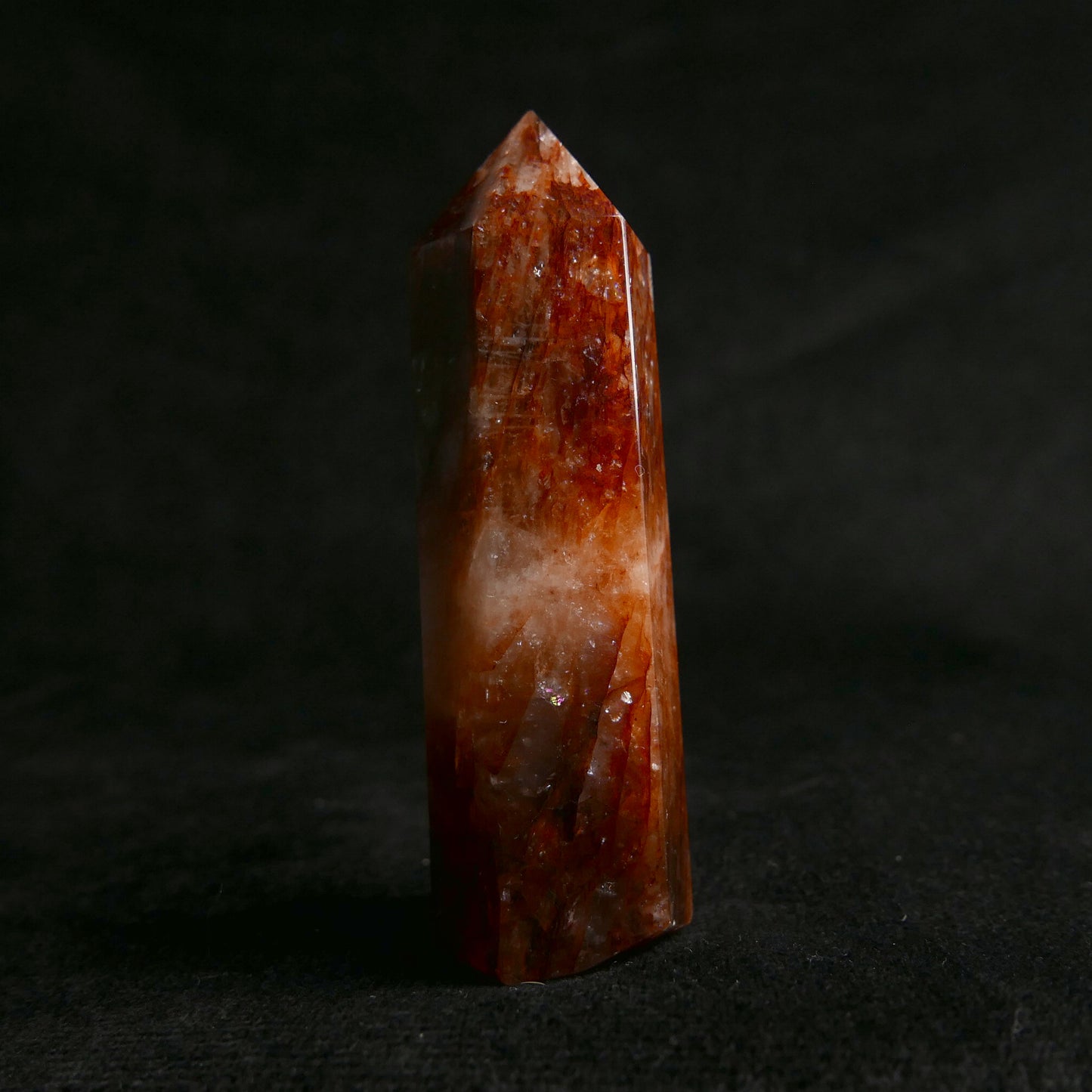 Fire Quartz Tower | Snow Heart Crystals