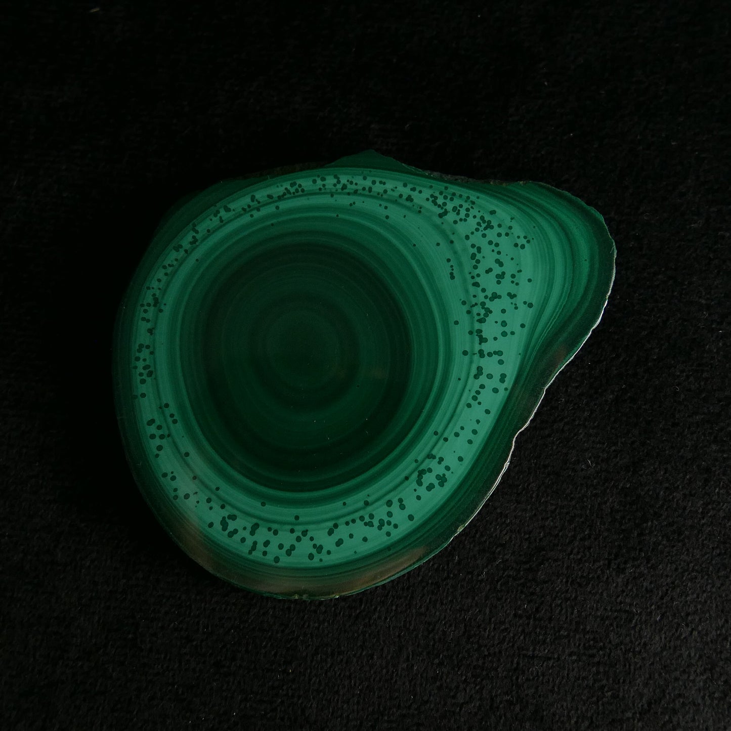 Malachite Slab Carving | Snow Heart Crystals