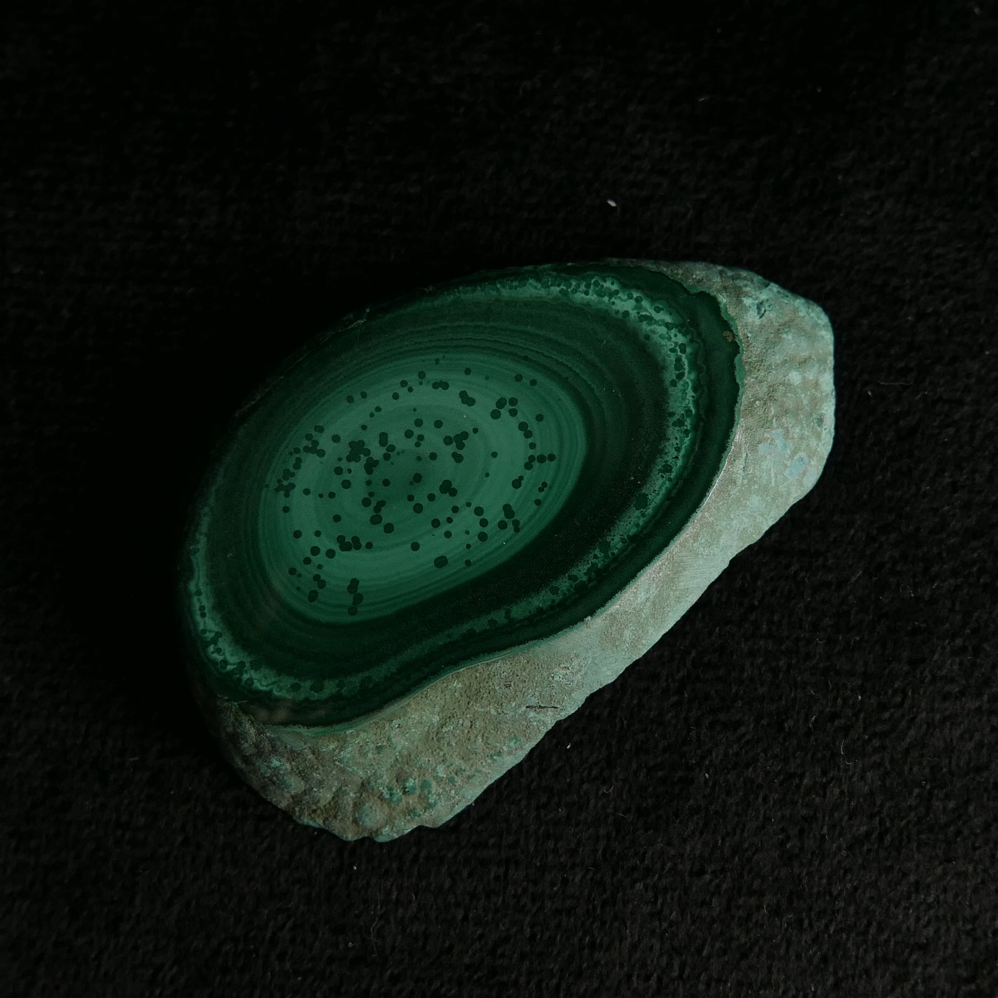 Malachite Slab Carving | Snow Heart Crystals