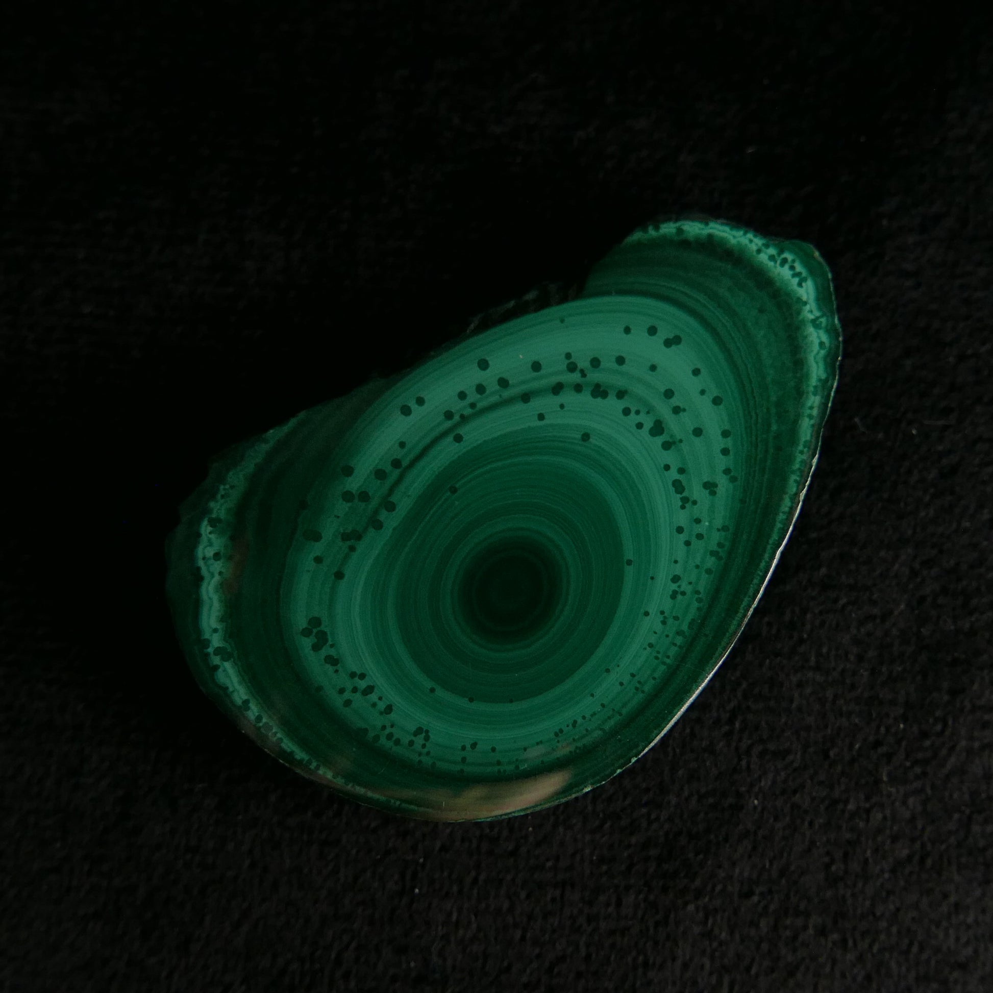 Malachite Slab Carving | Snow Heart Crystals