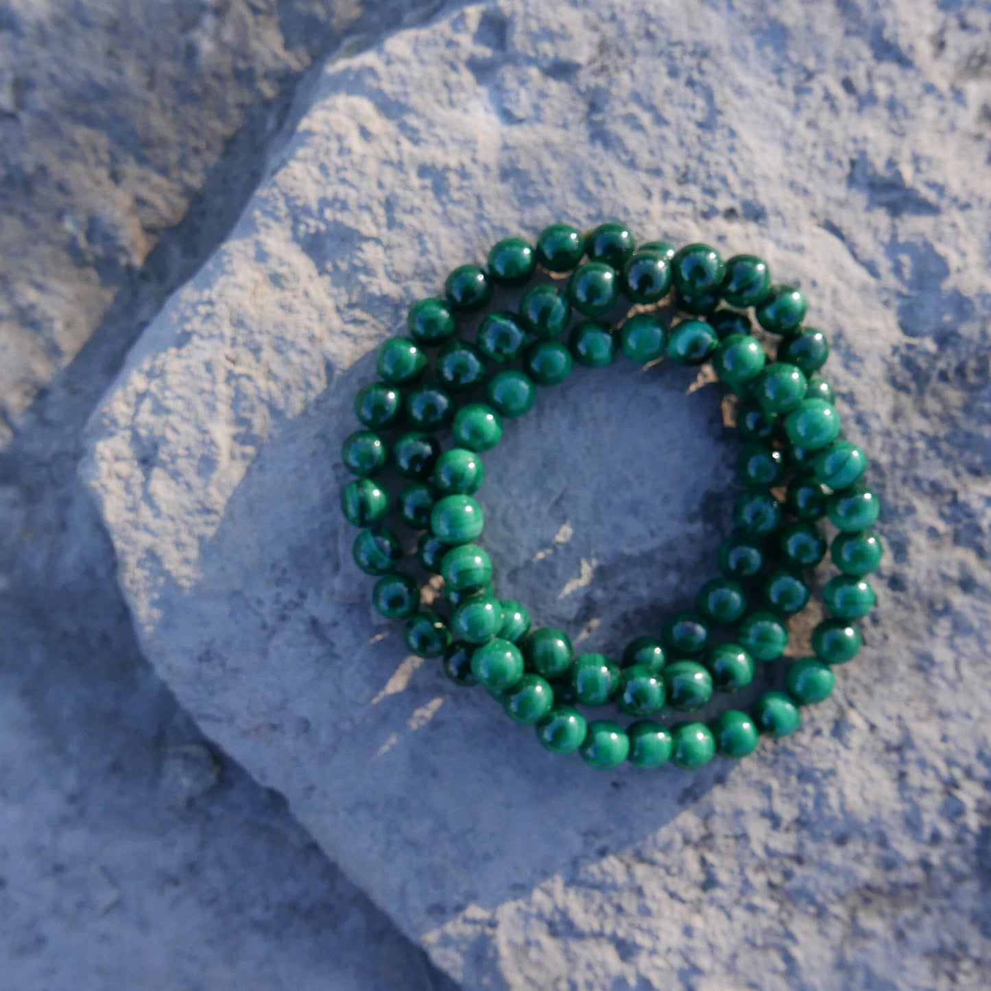 Malachite Bracelet | Snow Heart Crystals