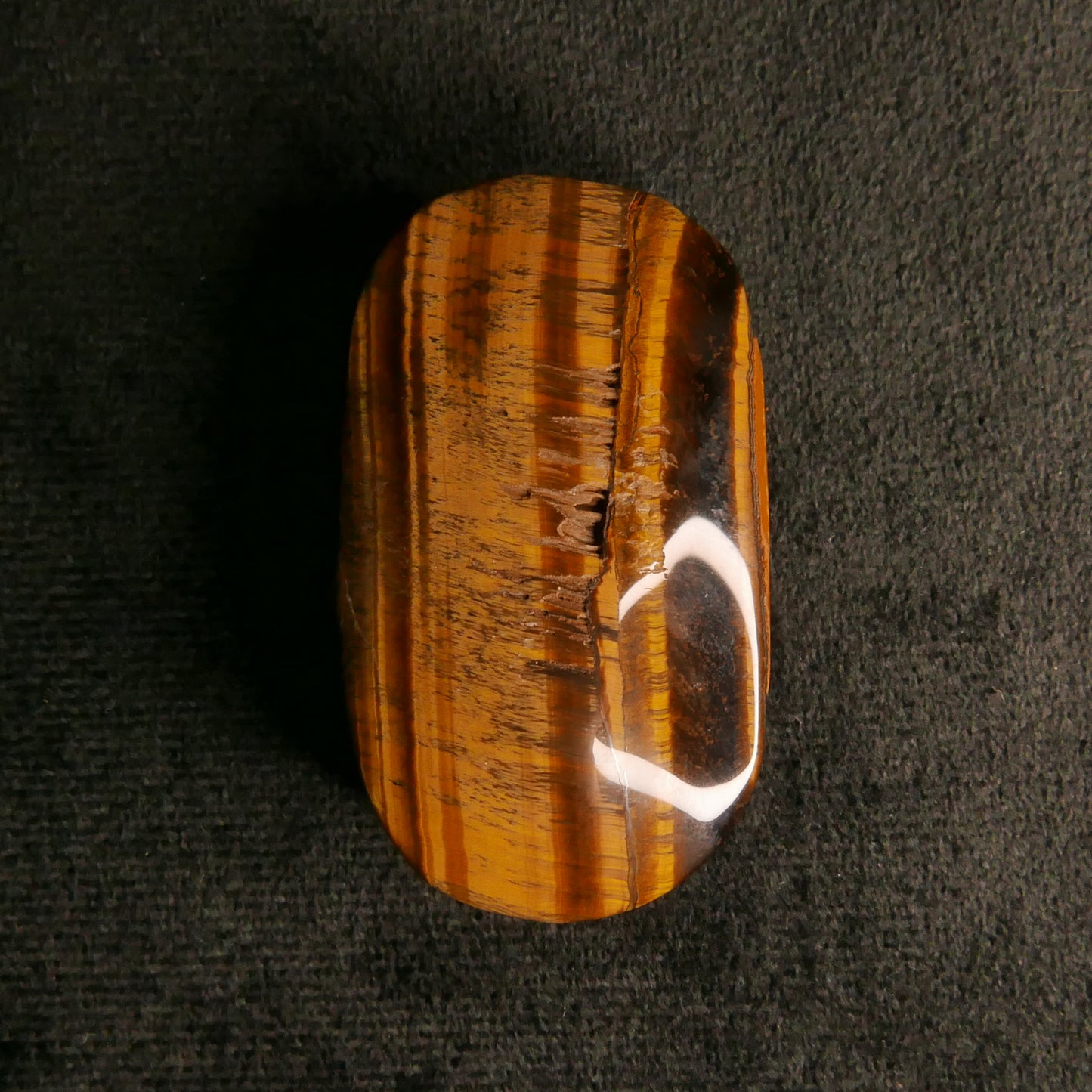 Tiger Eye Palm Stone | Snow Heart Crystals - Online Crystal Shop Canada