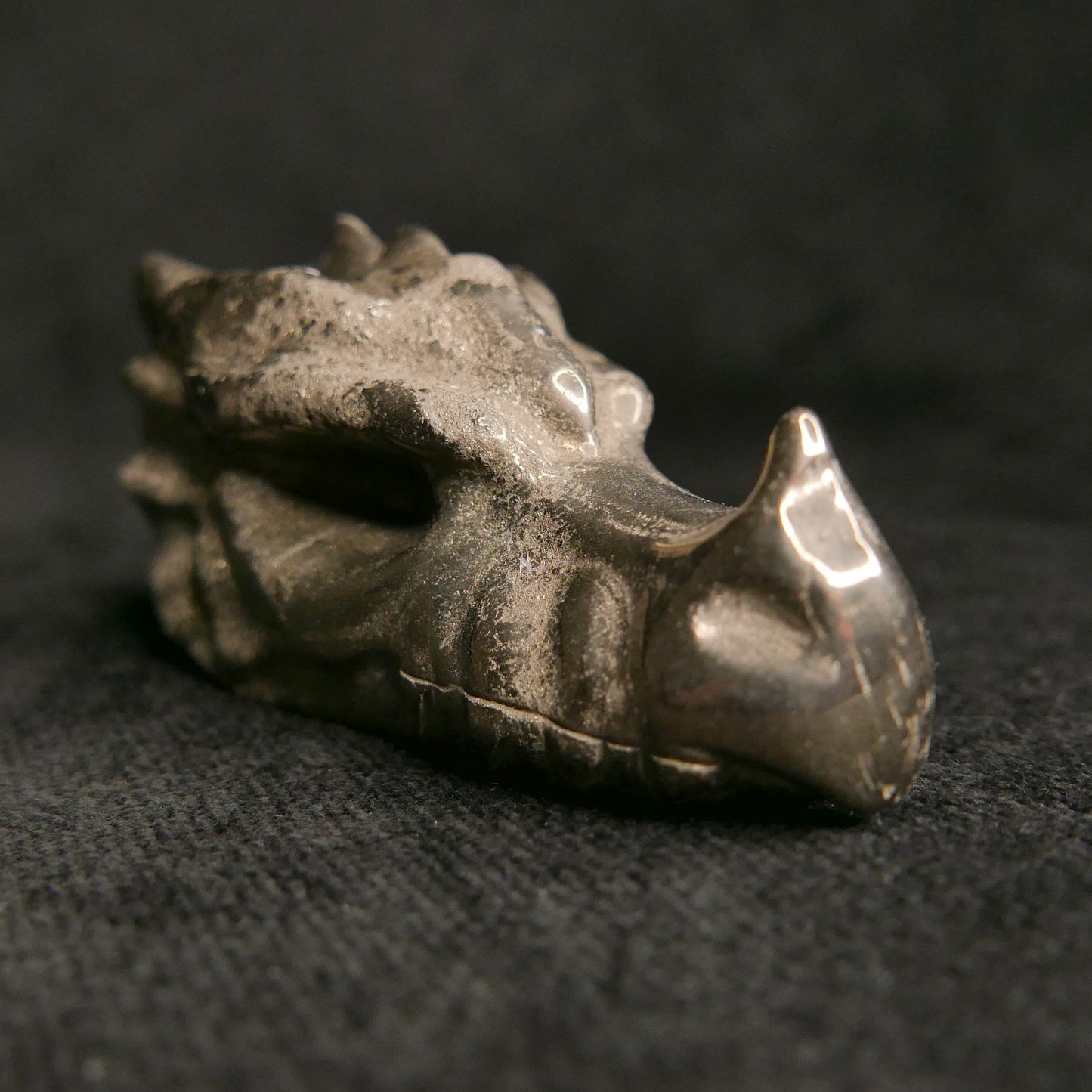 Pyrite Dragon Head | Snow Heart Crystals