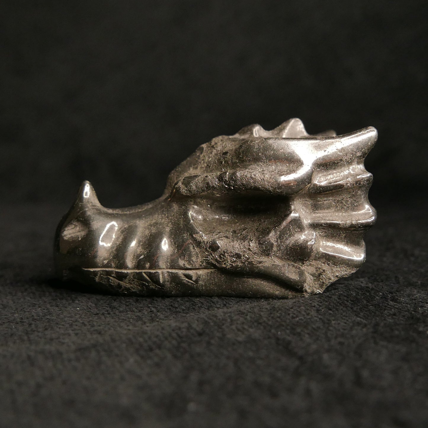 Pyrite Dragon Head | Snow Heart Crystals