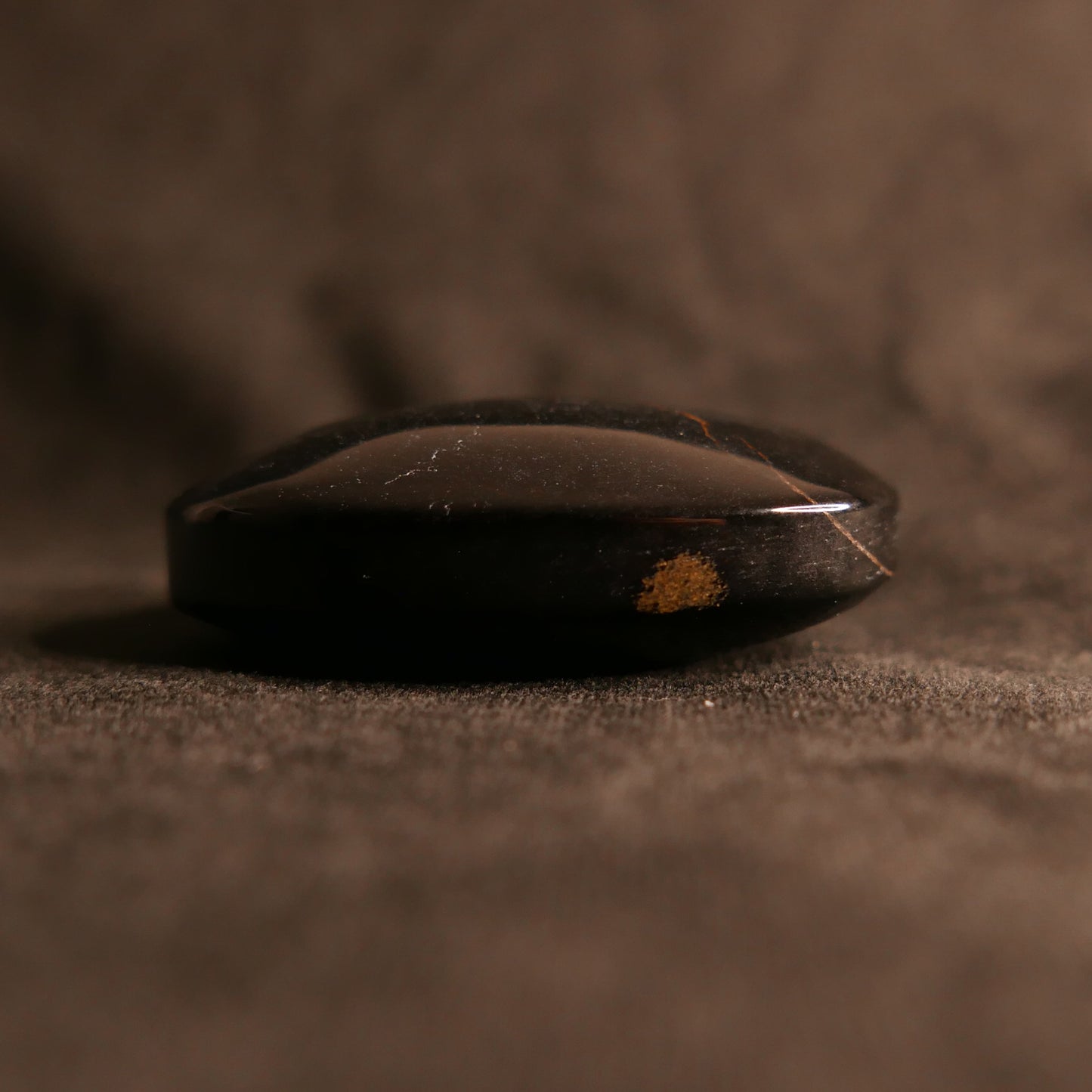 Blue Tiger Eye Palm Stone | Snow Heart Crystals