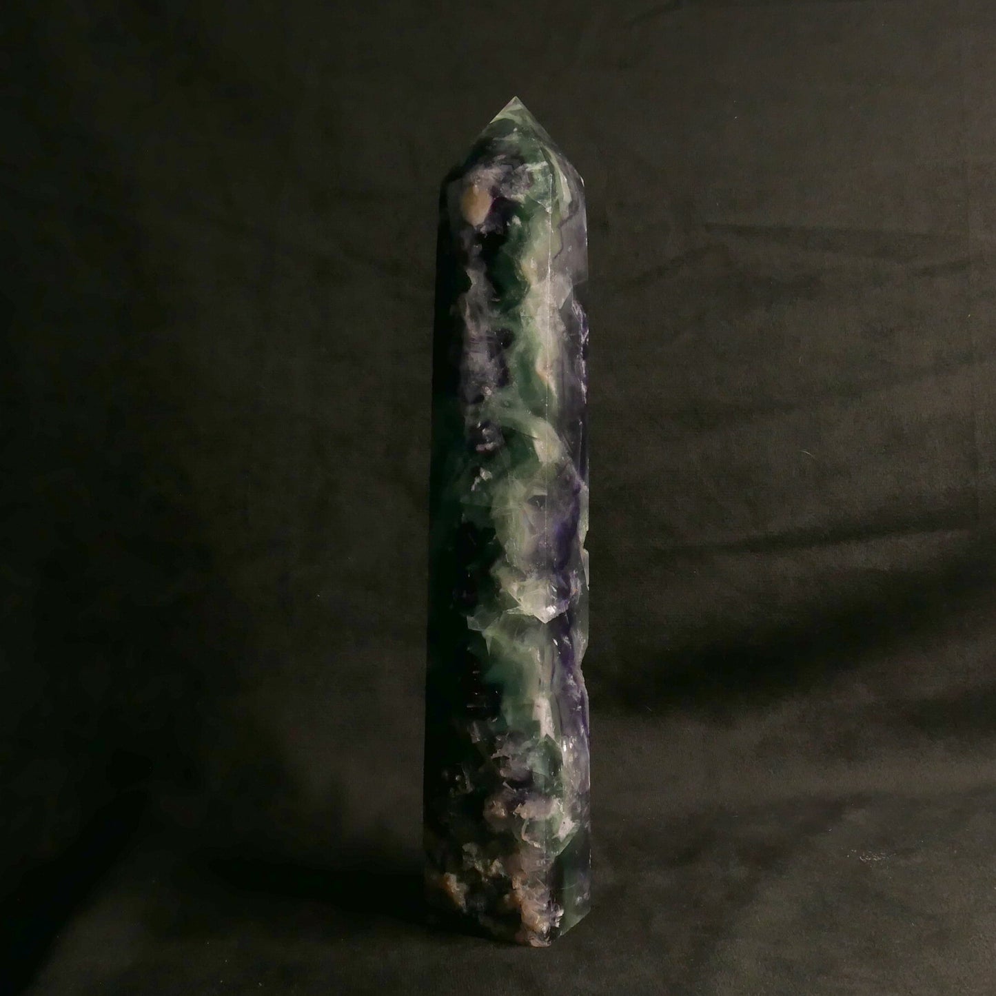 Fluorite Tower | Snow Heart Crystals