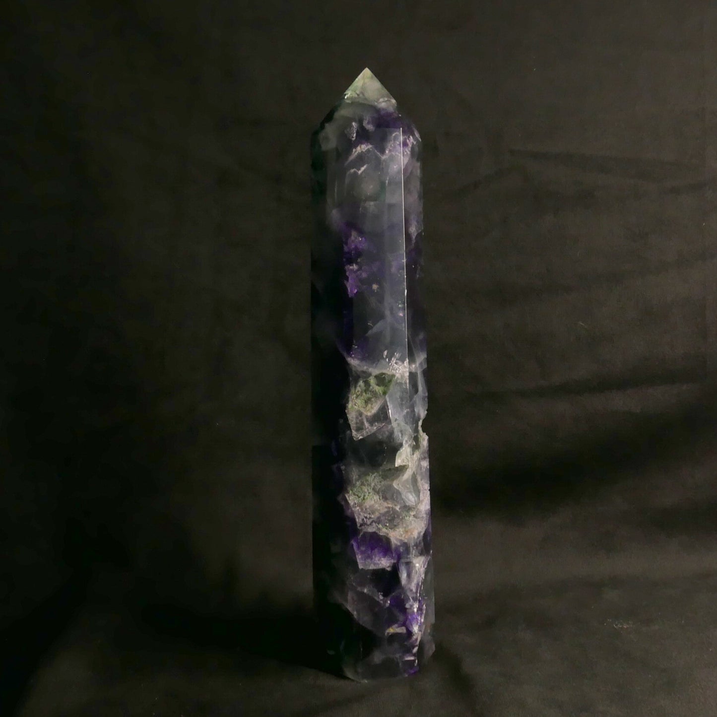 Fluorite Tower | Snow Heart Crystals