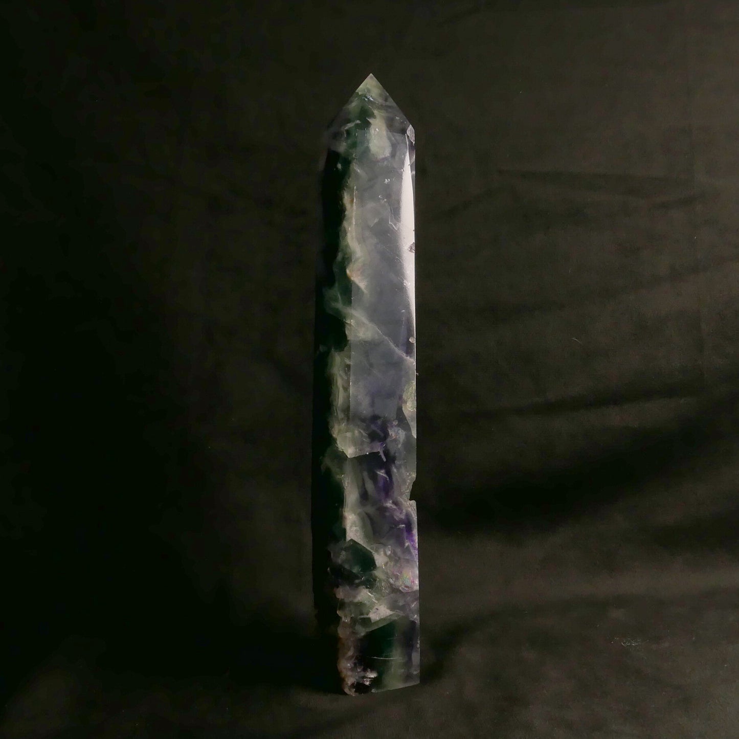 Fluorite Tower | Snow Heart Crystals