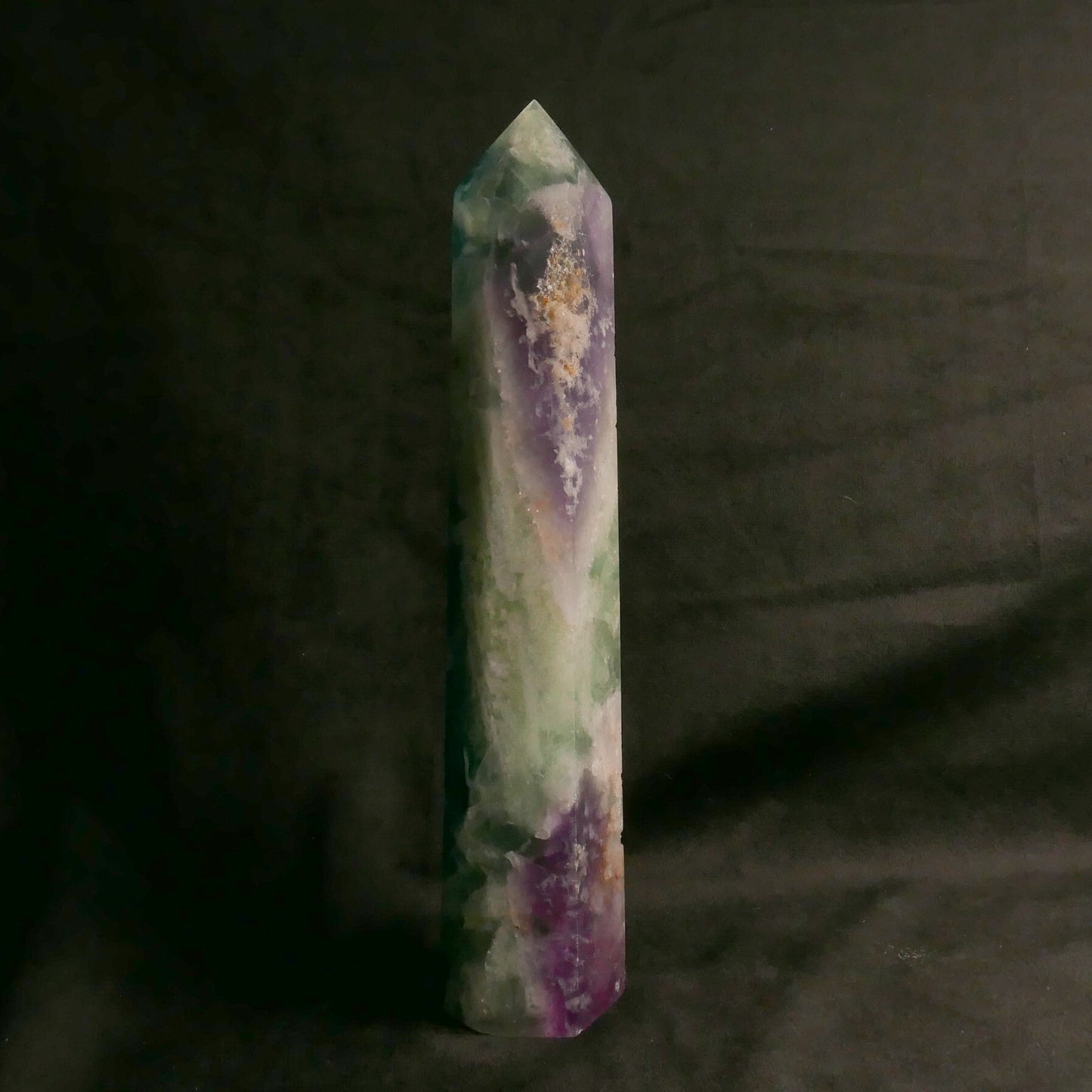 Fluorite Tower | Snow Heart Crystals