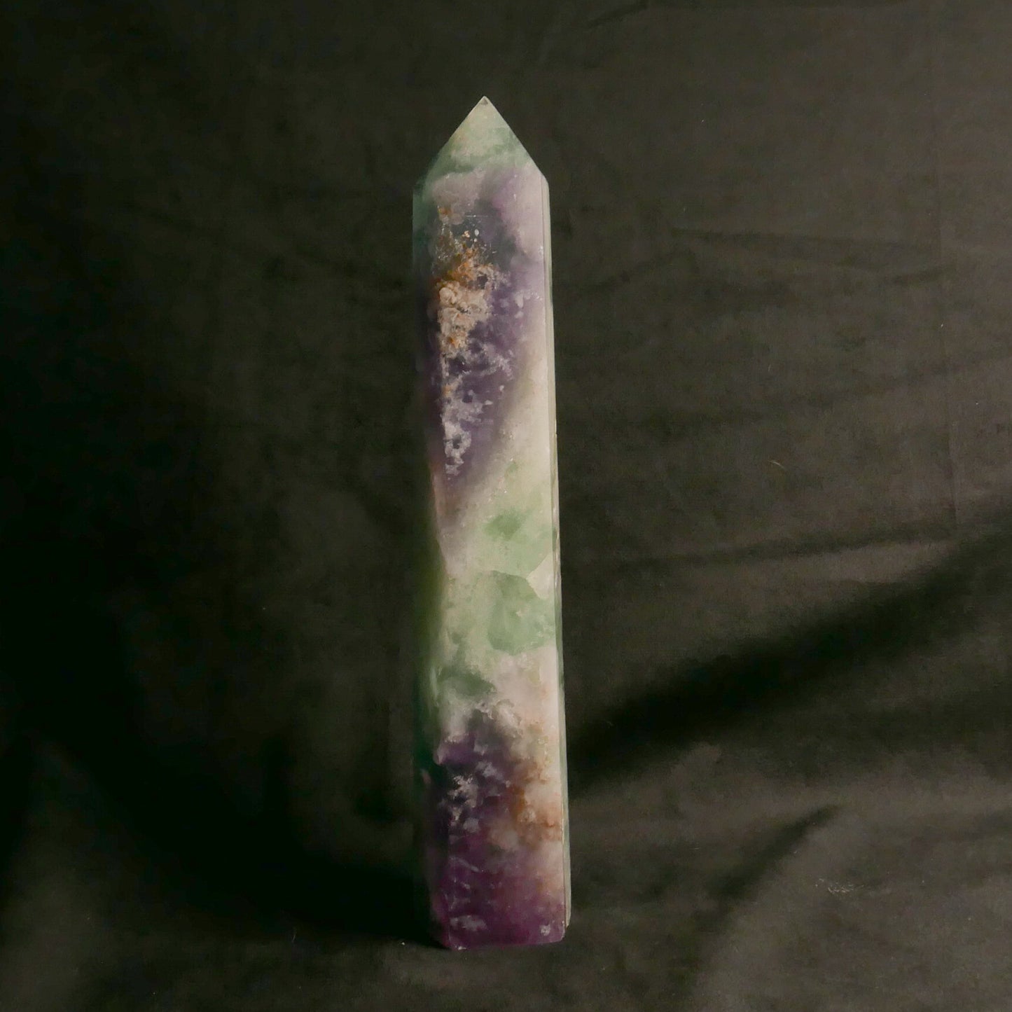 Fluorite Tower | Snow Heart Crystals