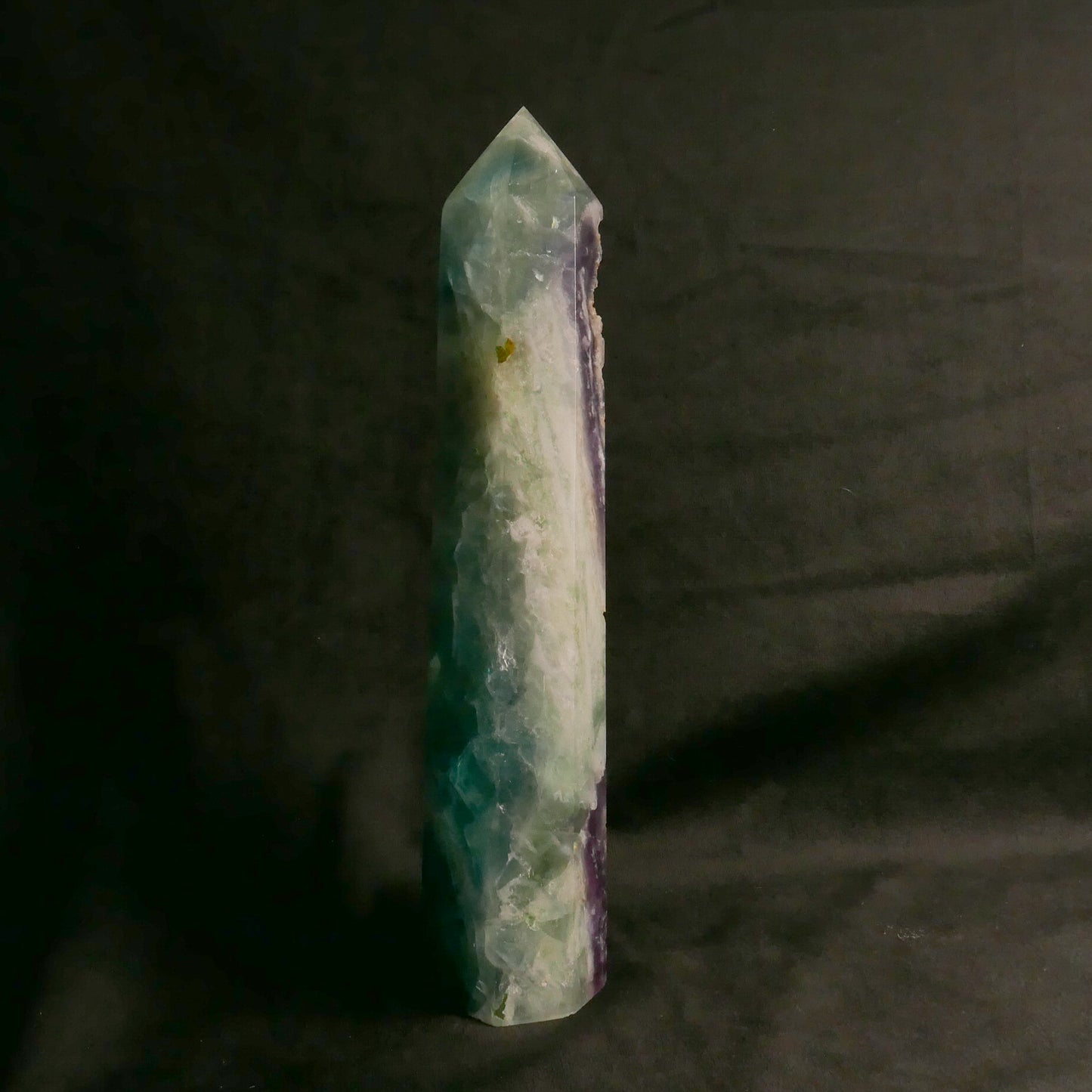 Fluorite Tower | Snow Heart Crystals