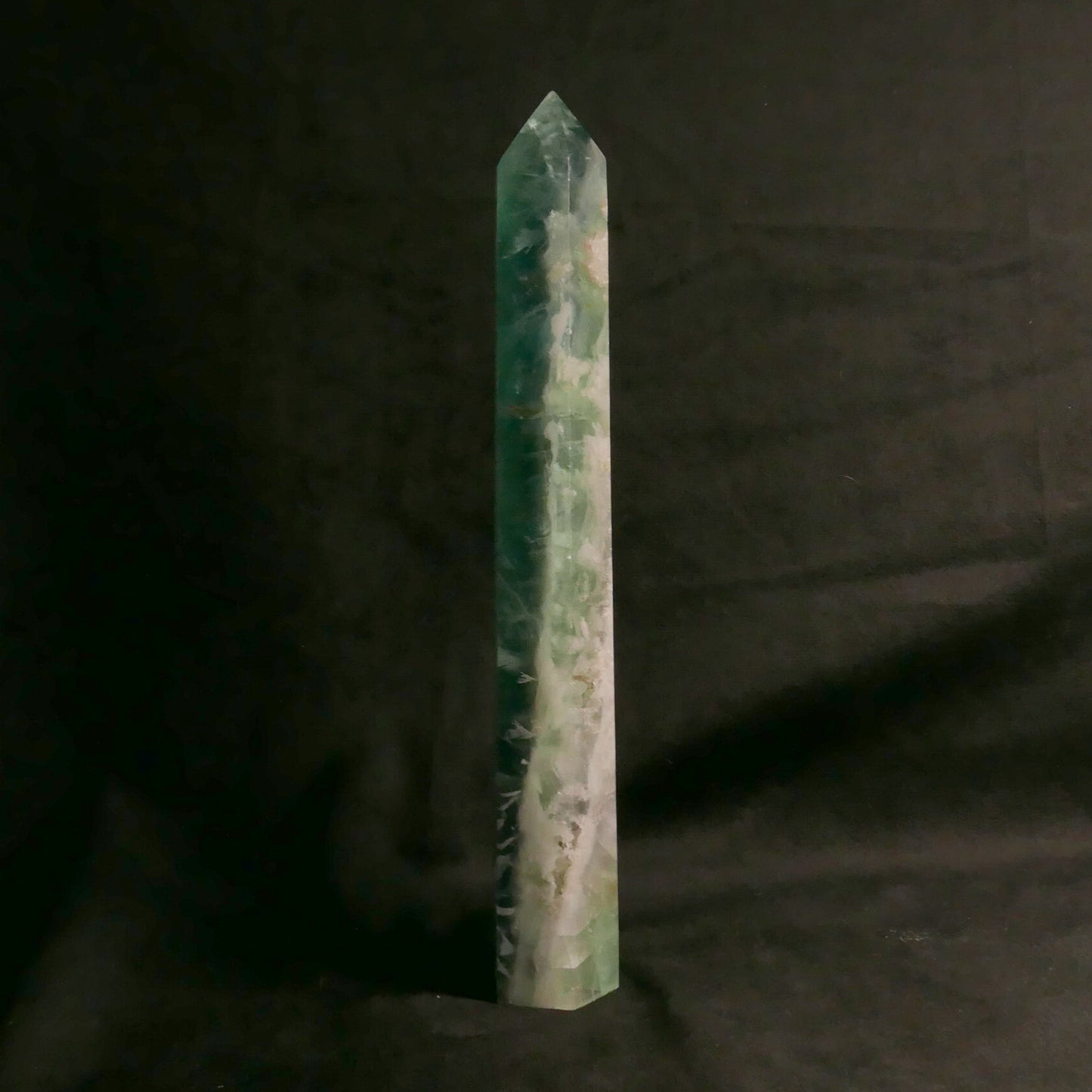 Fluorite Tower | Snow Heart Crystals