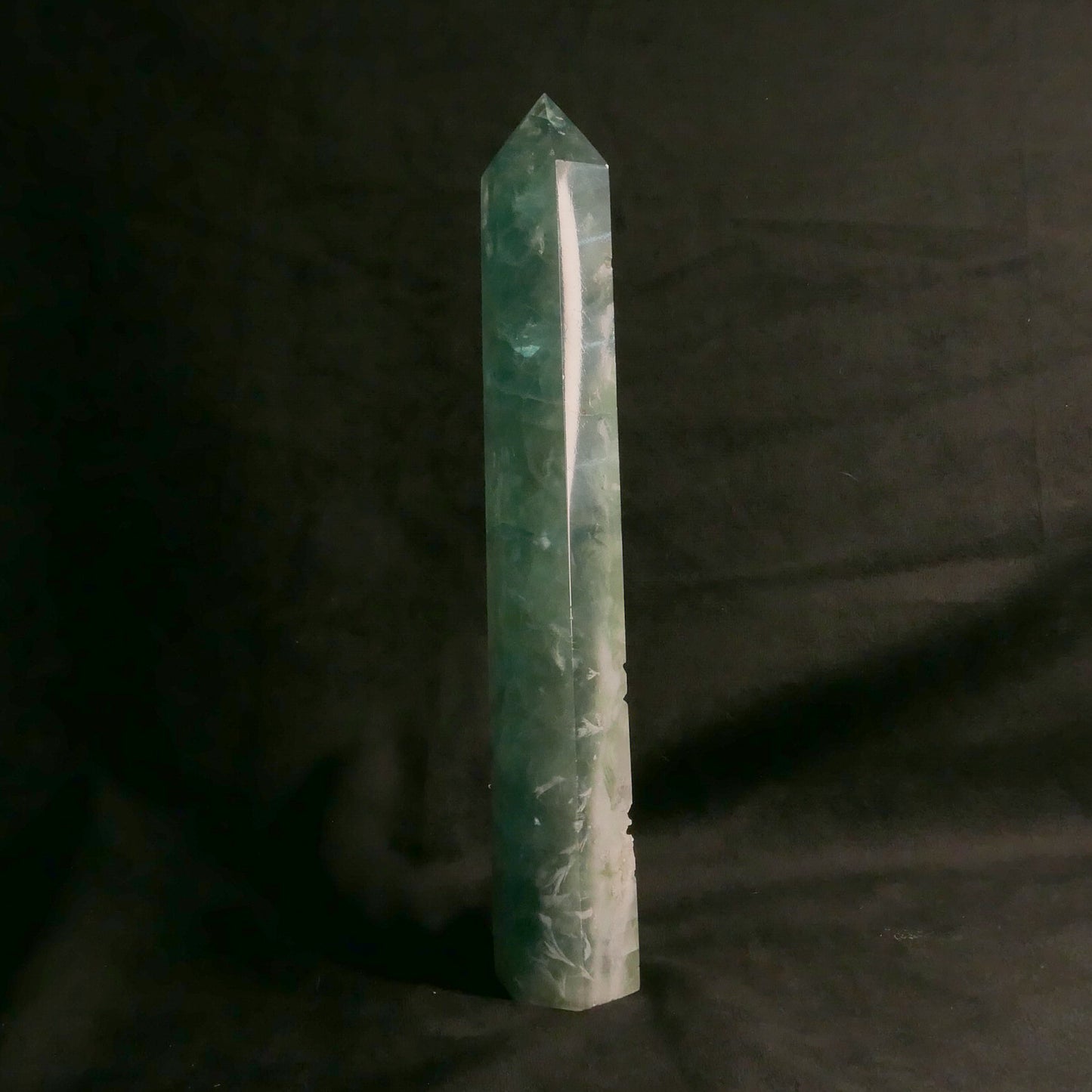 Fluorite Tower | Snow Heart Crystals