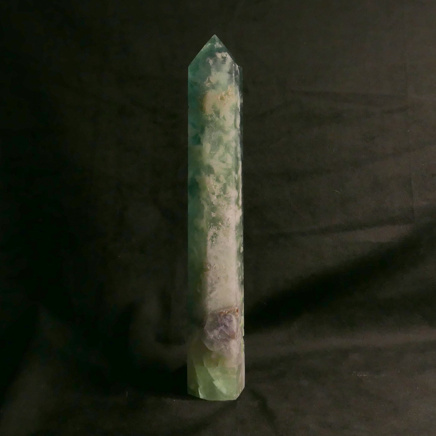 Fluorite Tower | Snow Heart Crystals