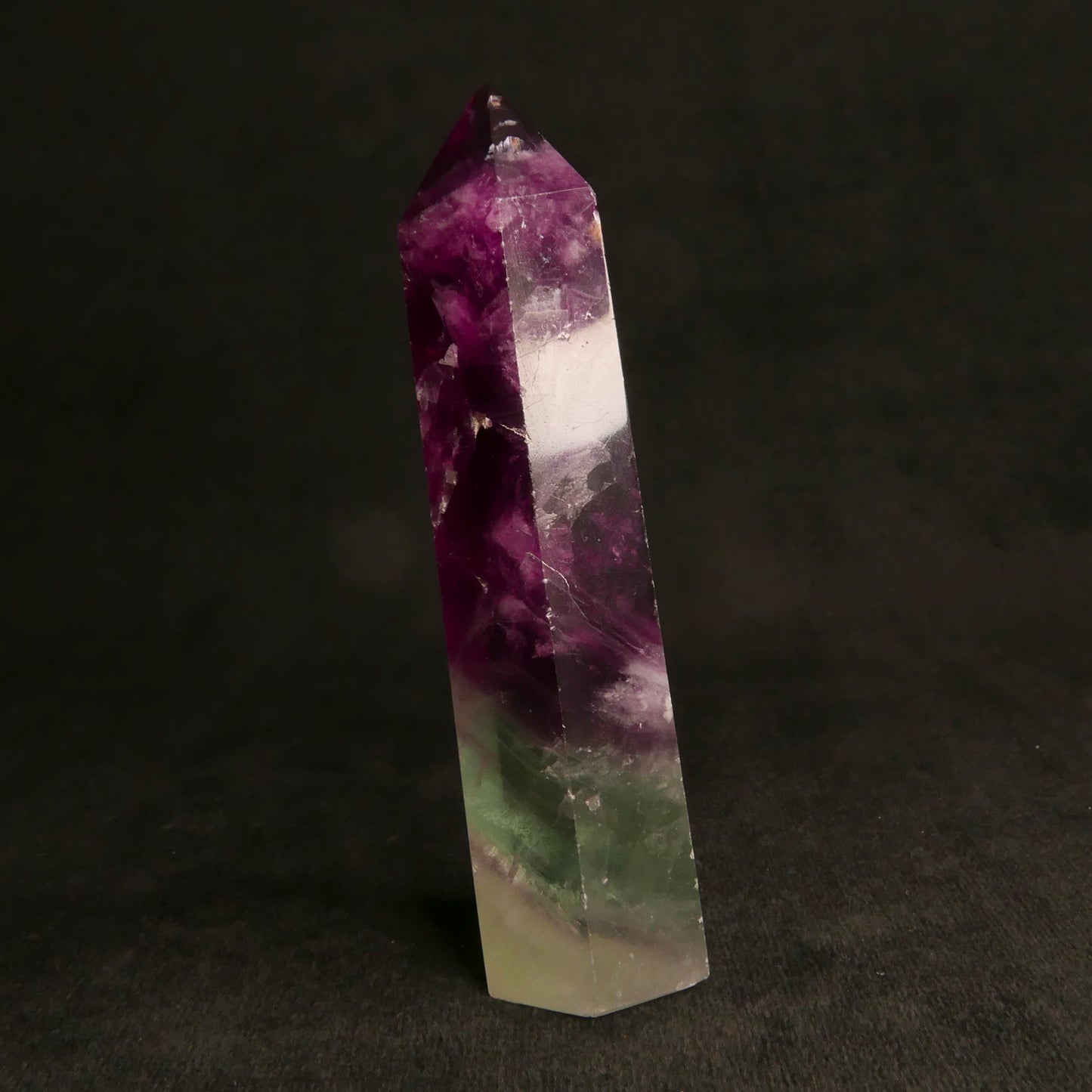Fluorite Tower | Snow Heart Crystals - Online Crystal Shop Canada
