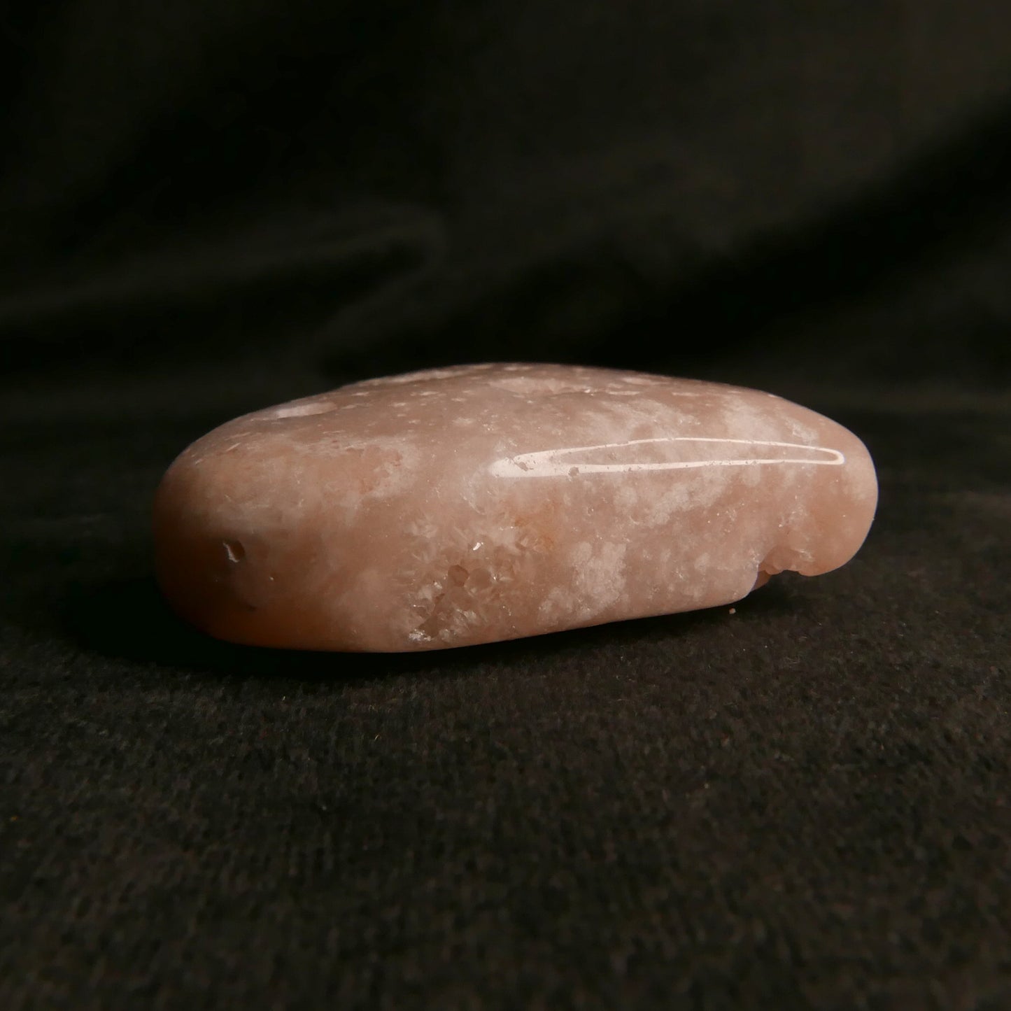 Amethyst Flower Agate Heart | Snow Heart Crystals - Online Crystal Shop Canada