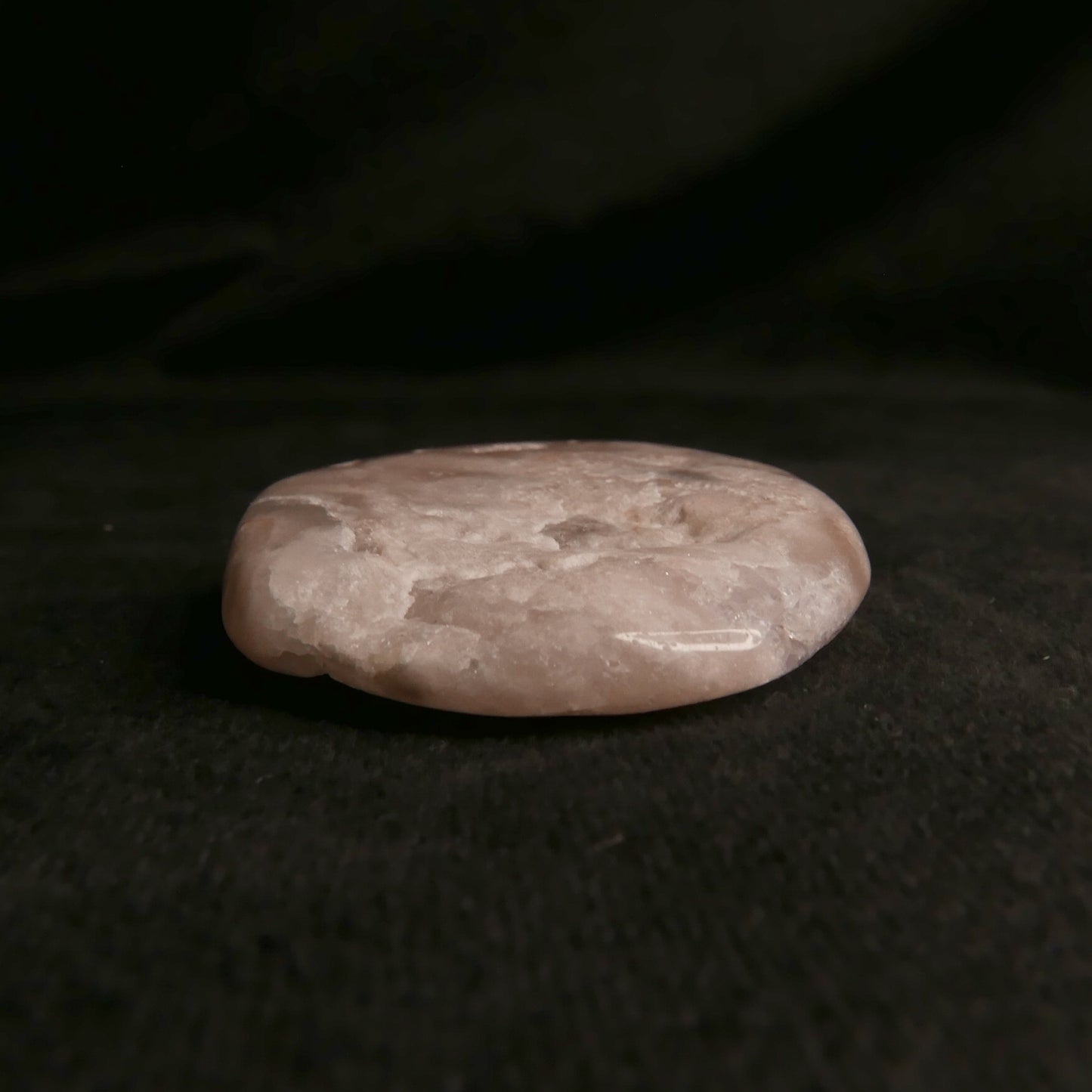 Amethyst Flower Agate Palm Stone | Snow Heart Crystals - Online Crystal Shop Canada