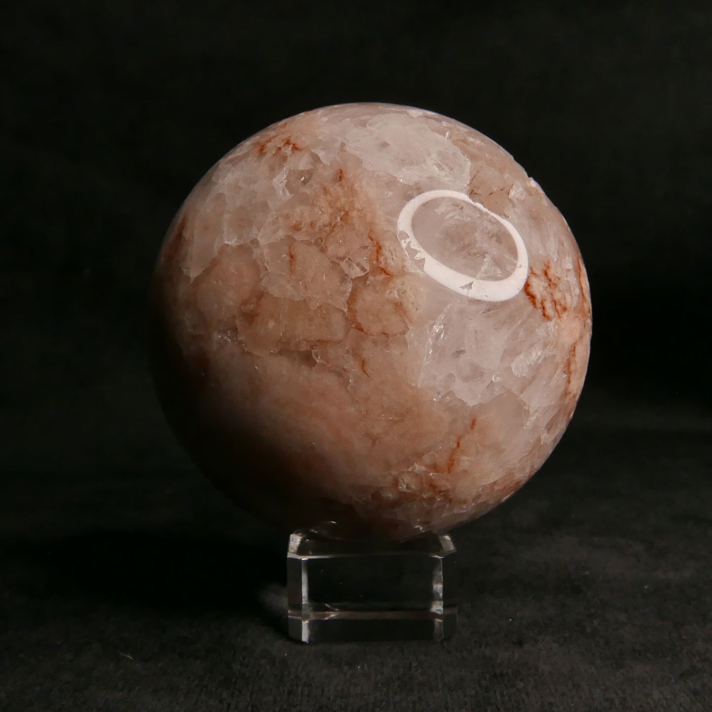 Flower Agate Sphere | Snow Heart Crystals - Online Crystal Shop Canada