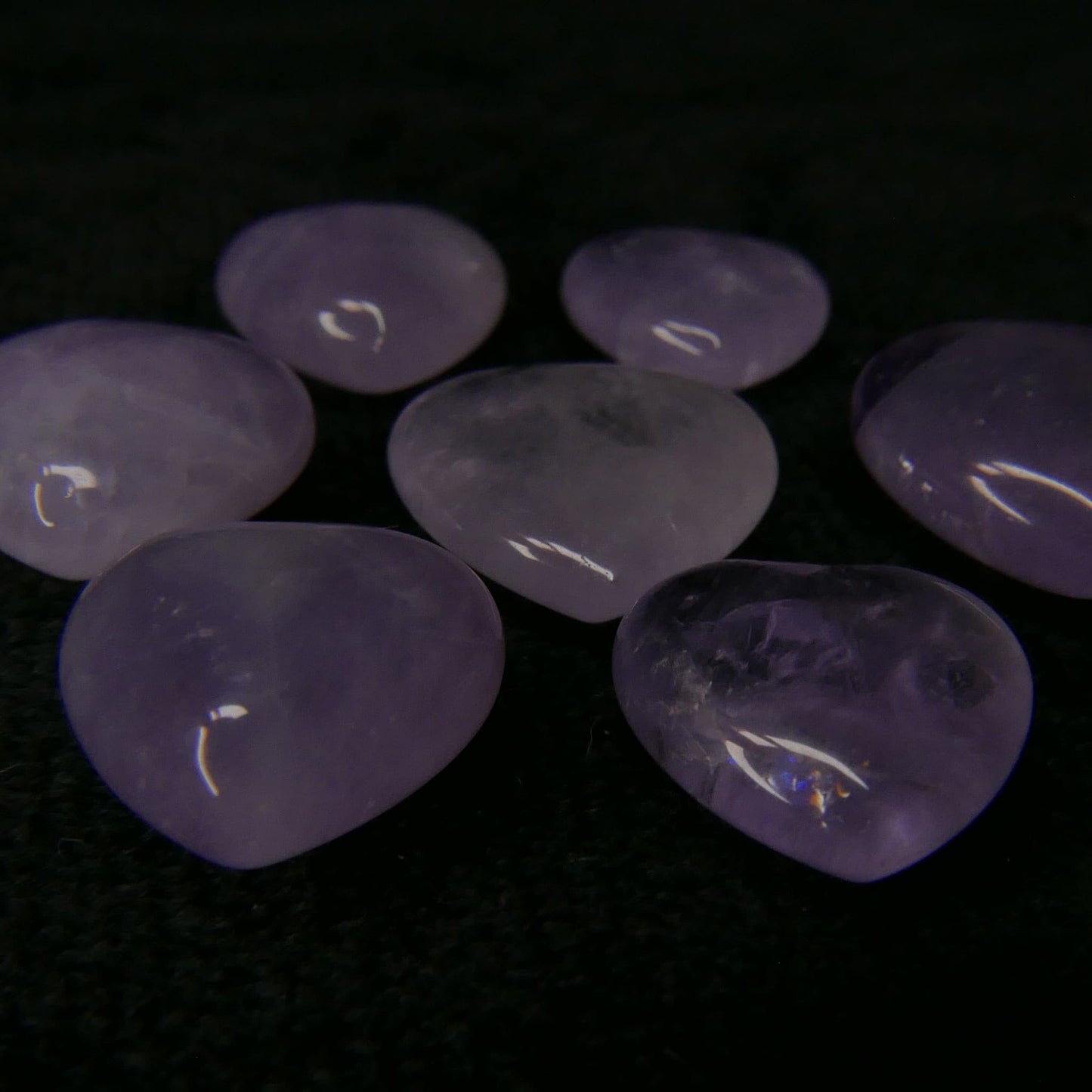 Amethyst Mini Heart